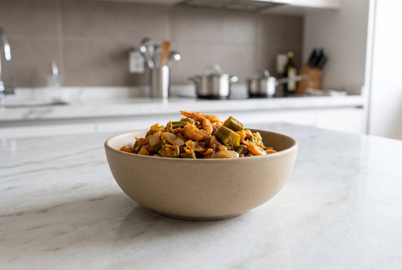 Caruru | Bahian Shrimp and Okra Stew