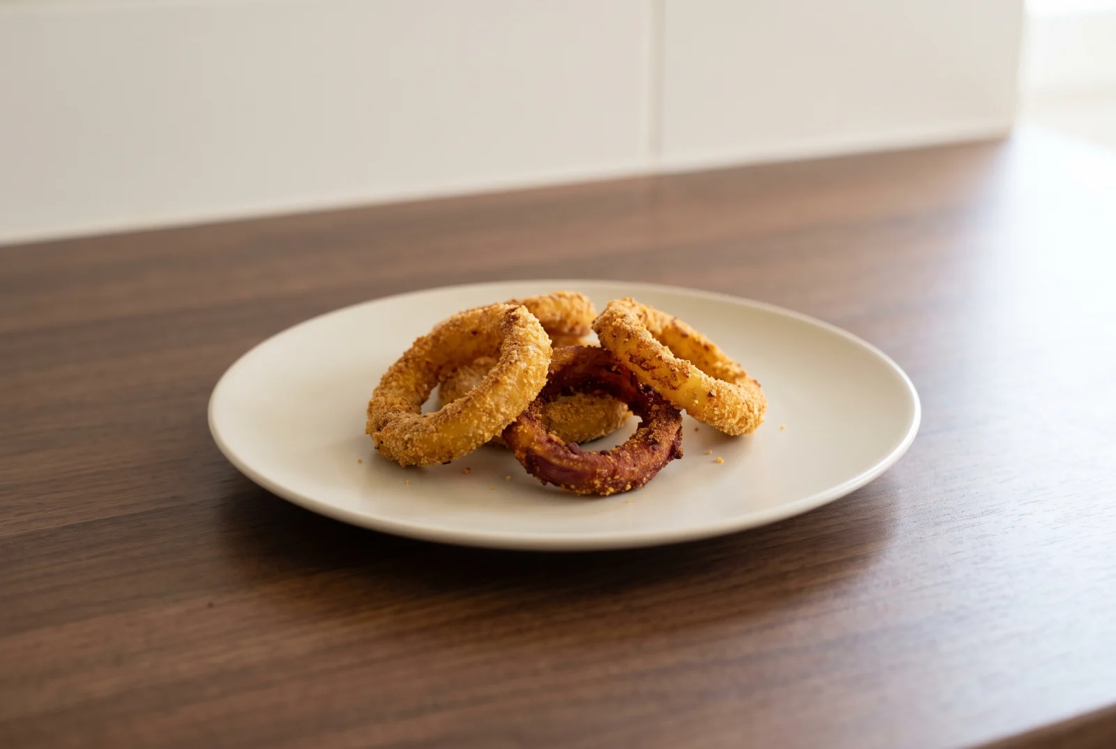 Crispy Onion Rings | Oven-Baked Breaded Onion Rings