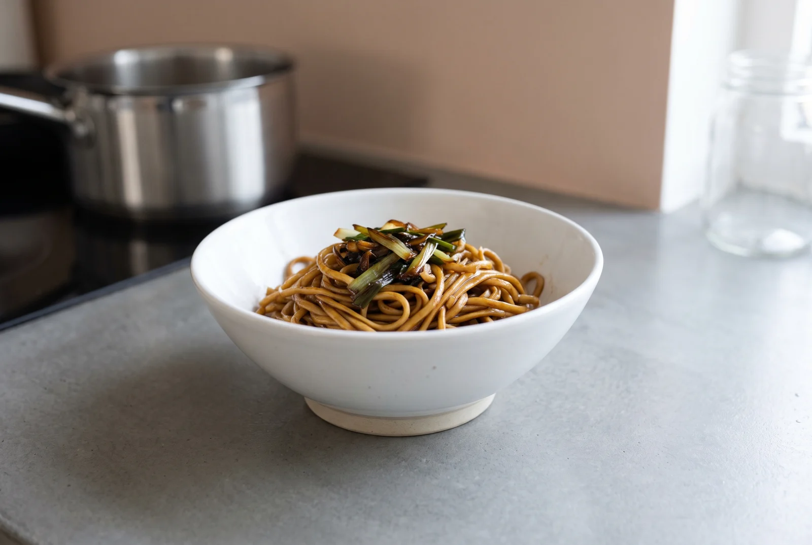 Cong You Ban Mian — Shanghai Scallion Oil Noodles