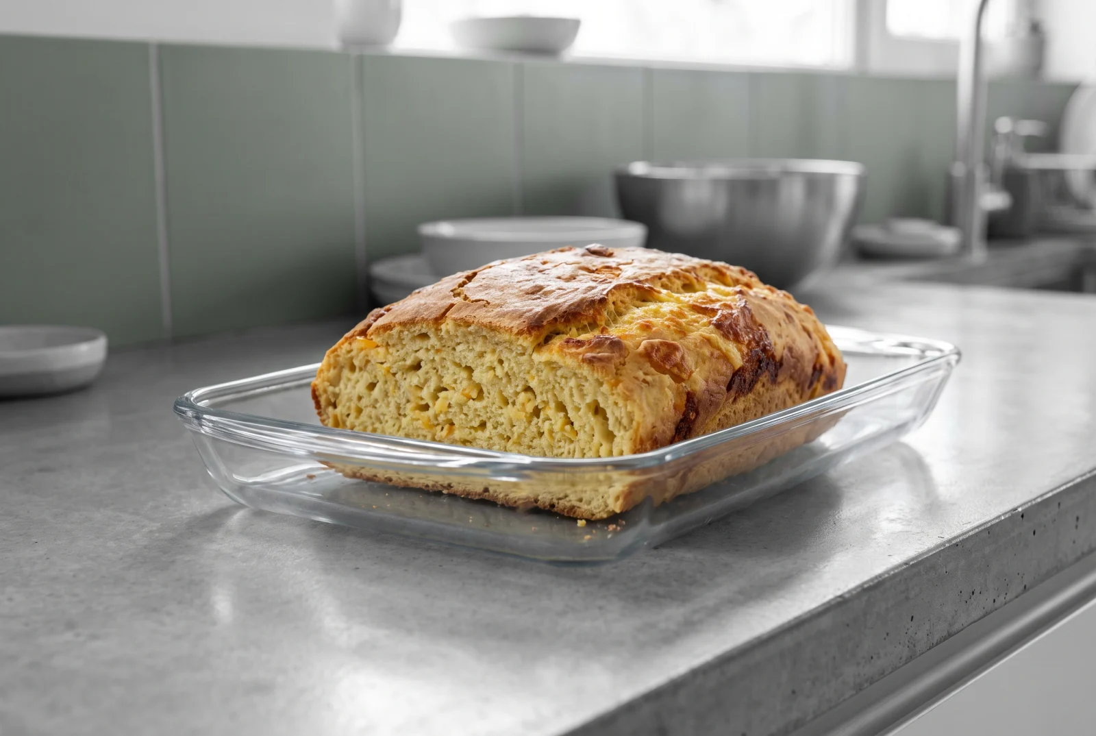 Chvishtari | Georgian Cornbread with Sulguni Cheese