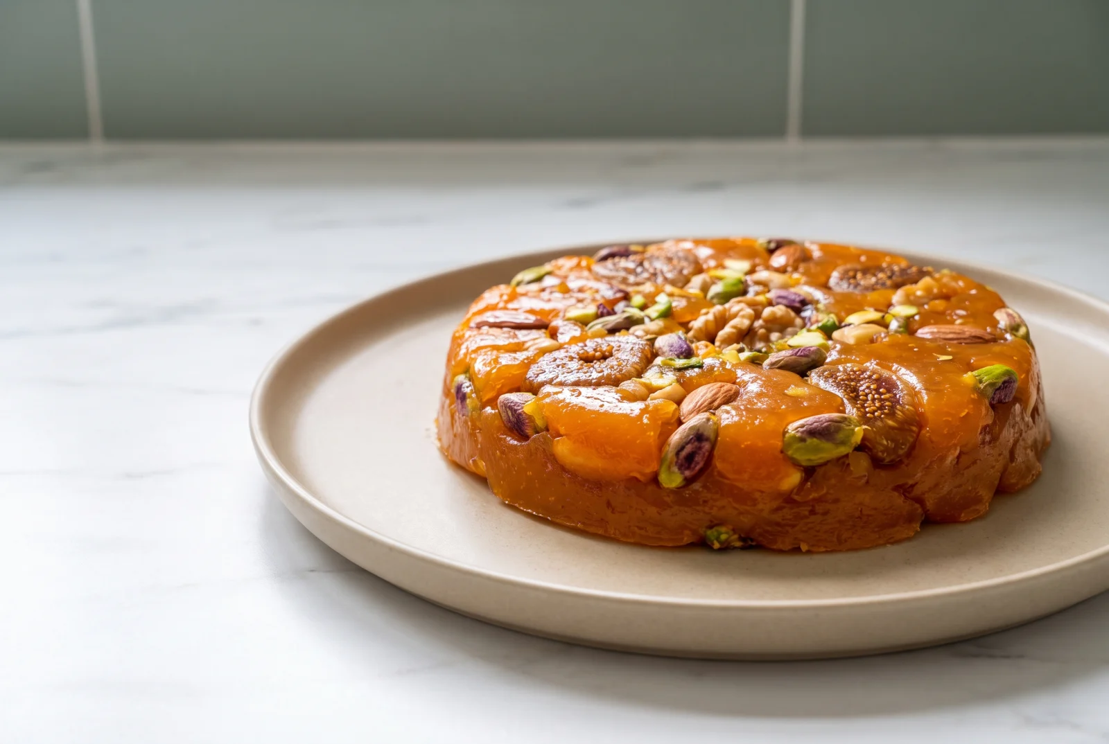 Dibyaza | Hejazi Saudi Apricot-Paste and Nut Holiday Dessert