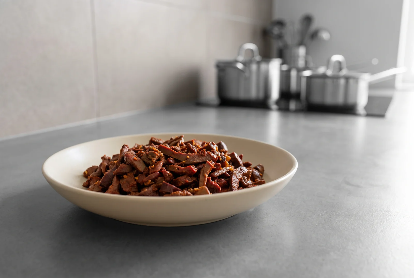 Dulet — Ethiopian Spiced Tripe, Liver, and Beef Sauté