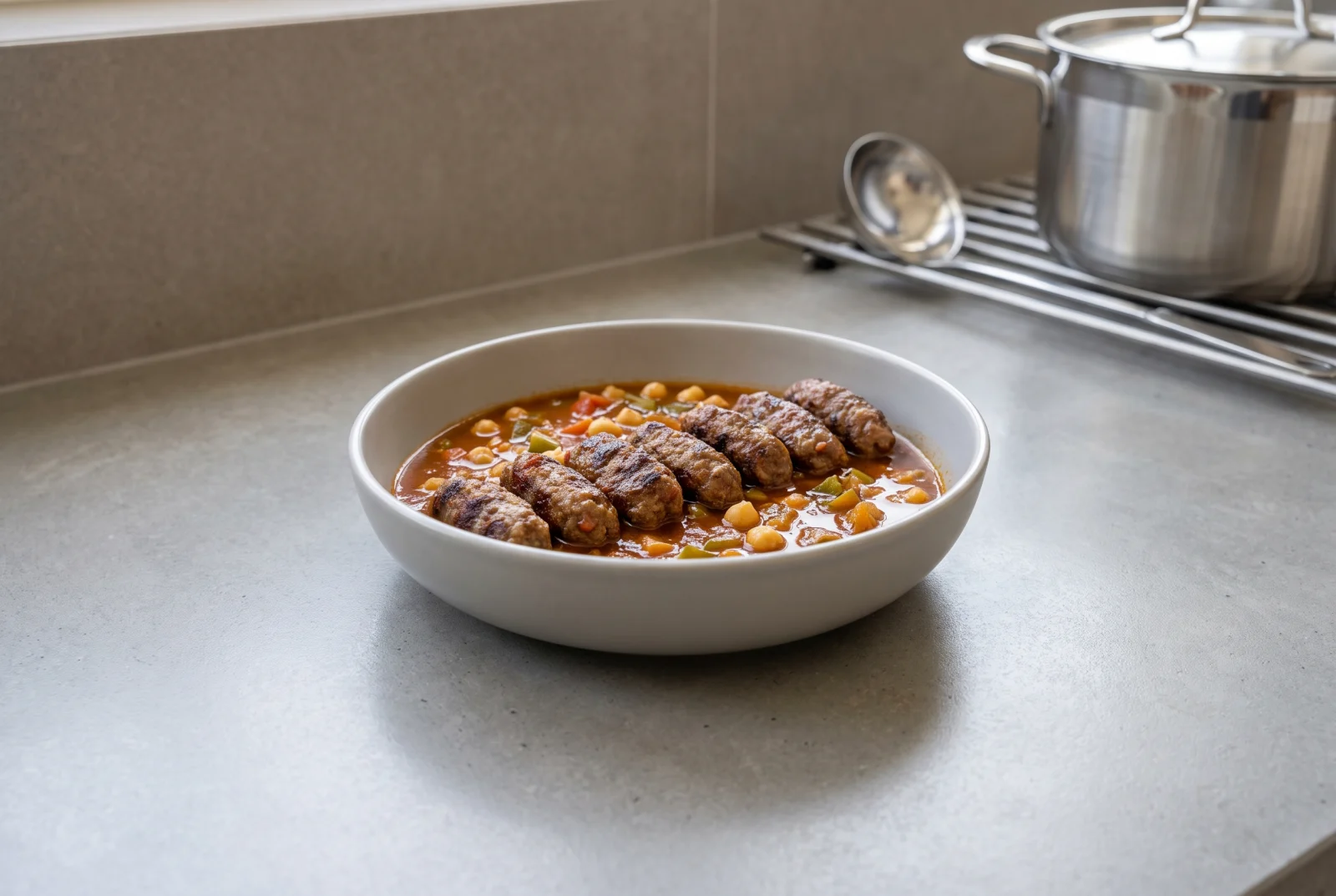 Ekşili Ufak Köfte (Gaziantep-Style Pomegranate-Sour Dumpling Stew)