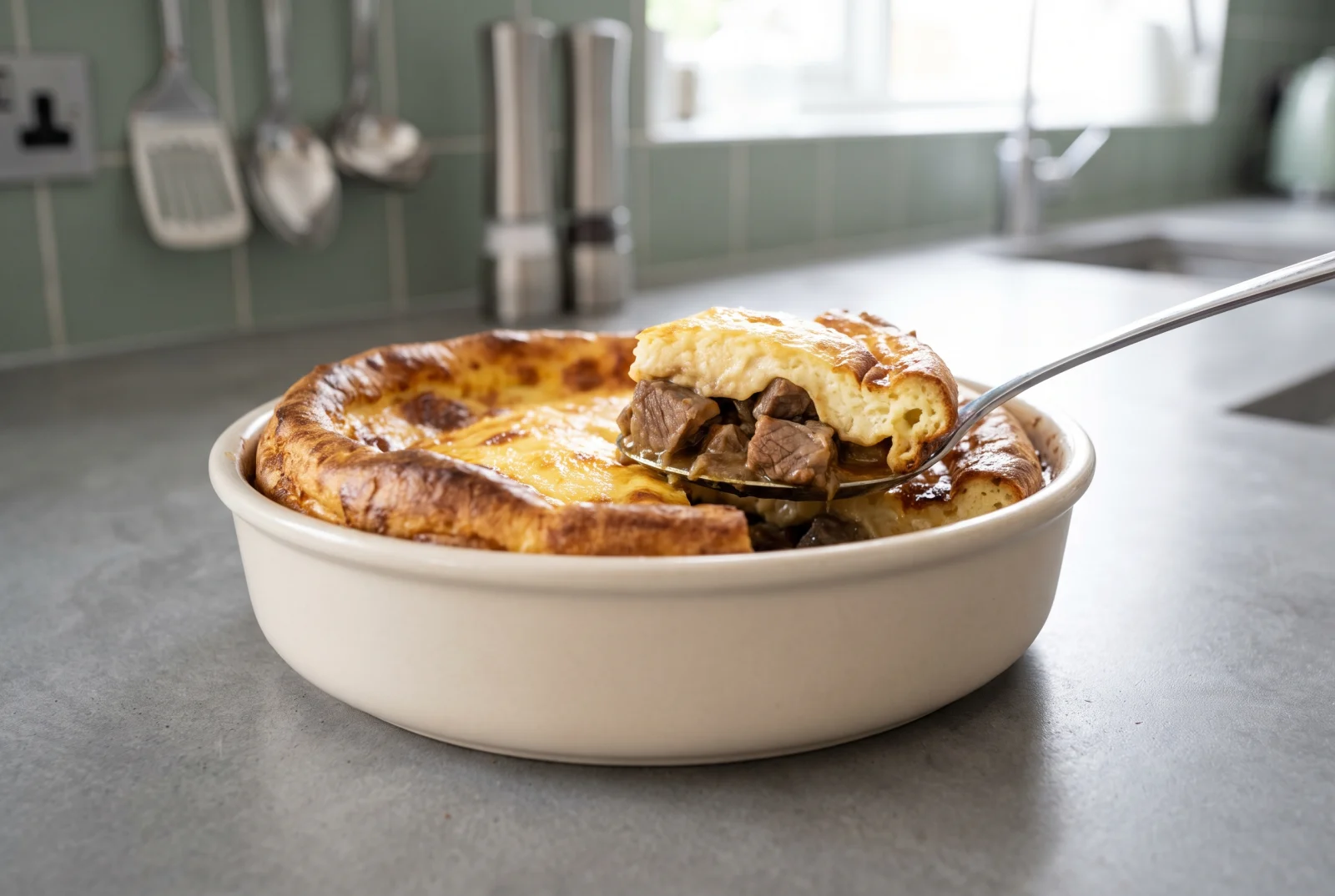 Elbasan Tava — Istanbul-Style Baked Lamb with Yogurt Sauce