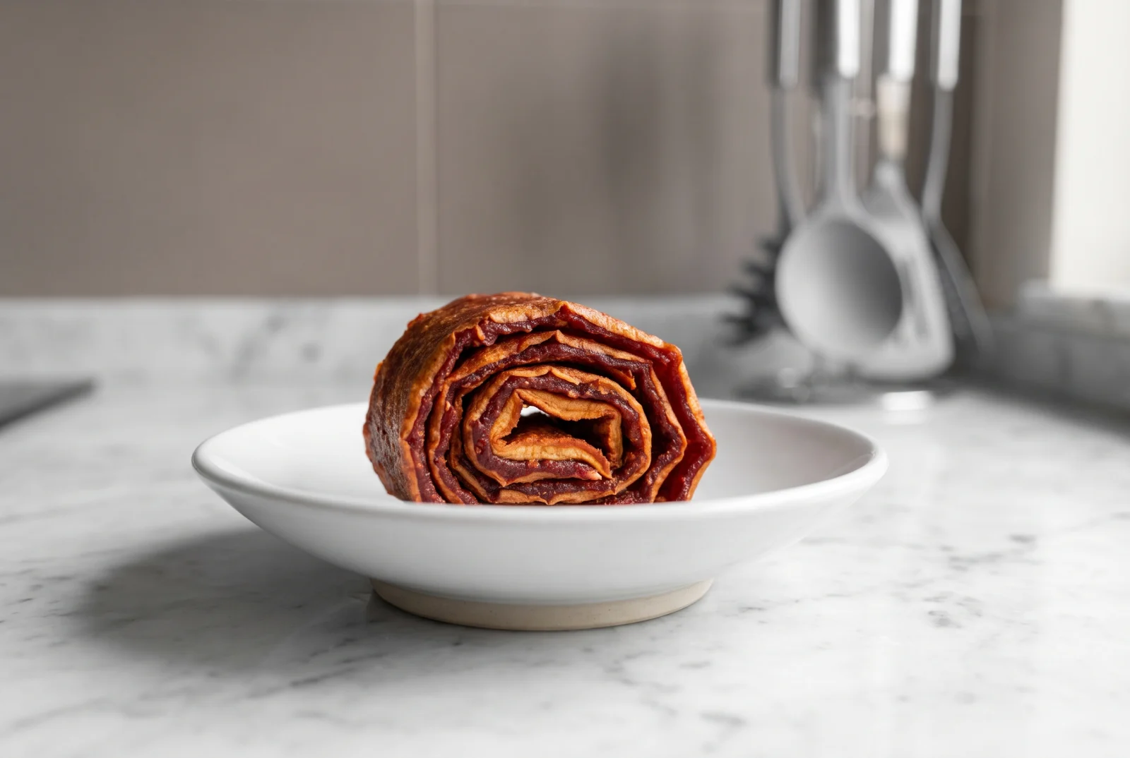 Apple Fruit Leather — Unsweetened Oven-Dried Rolls