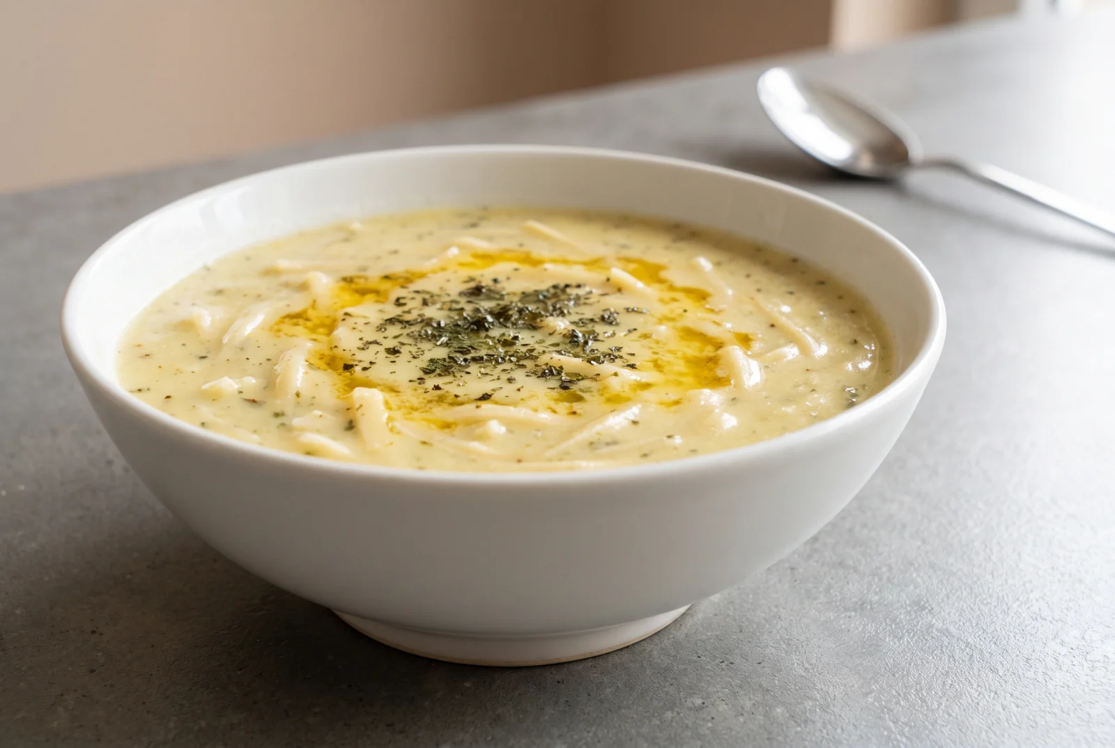 Erişte Aşı (Turkish Noodle and Yogurt Soup)