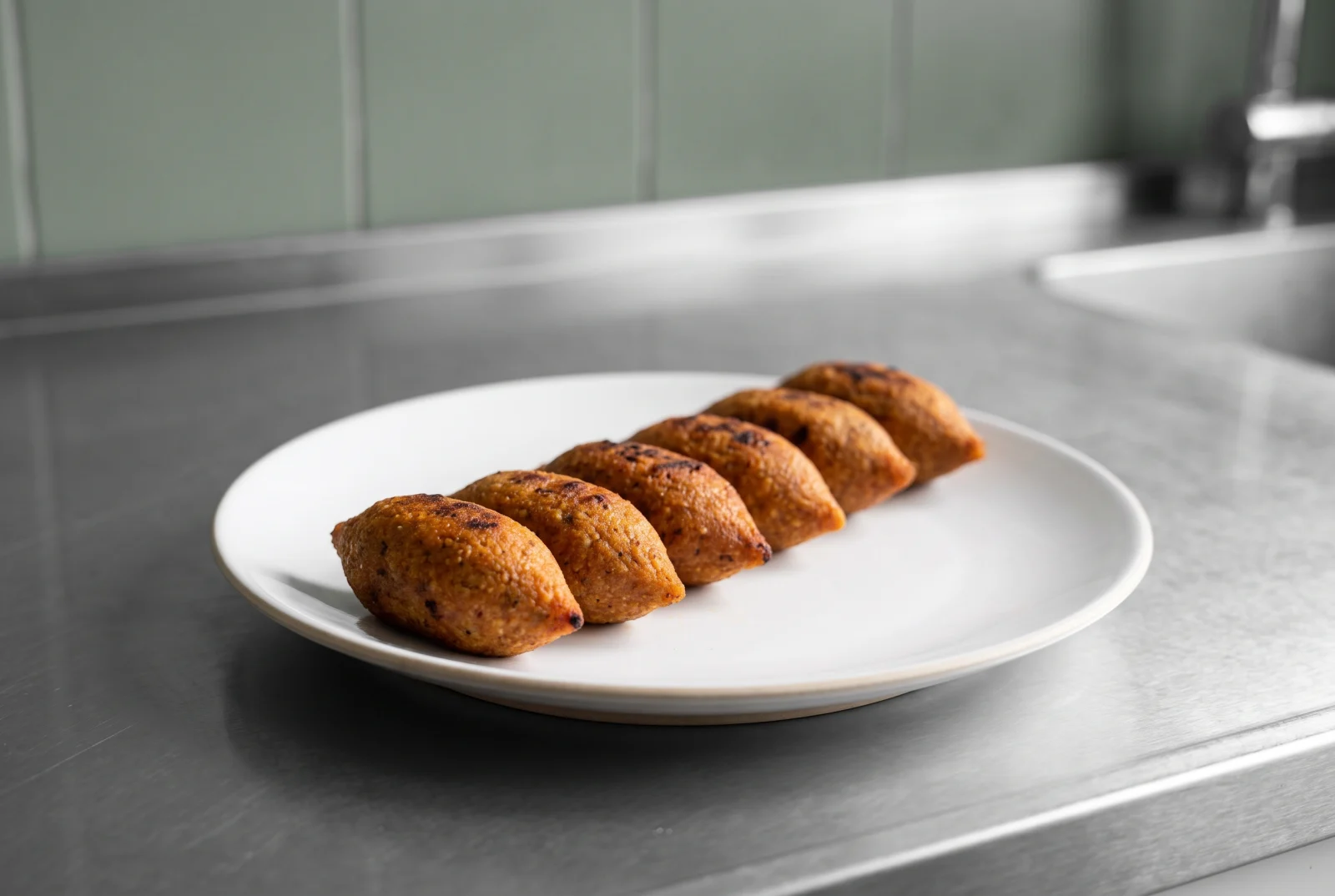 Vegan İçli Köfte (Bulgur Shell Dumplings with Walnut and Lentil Filling)