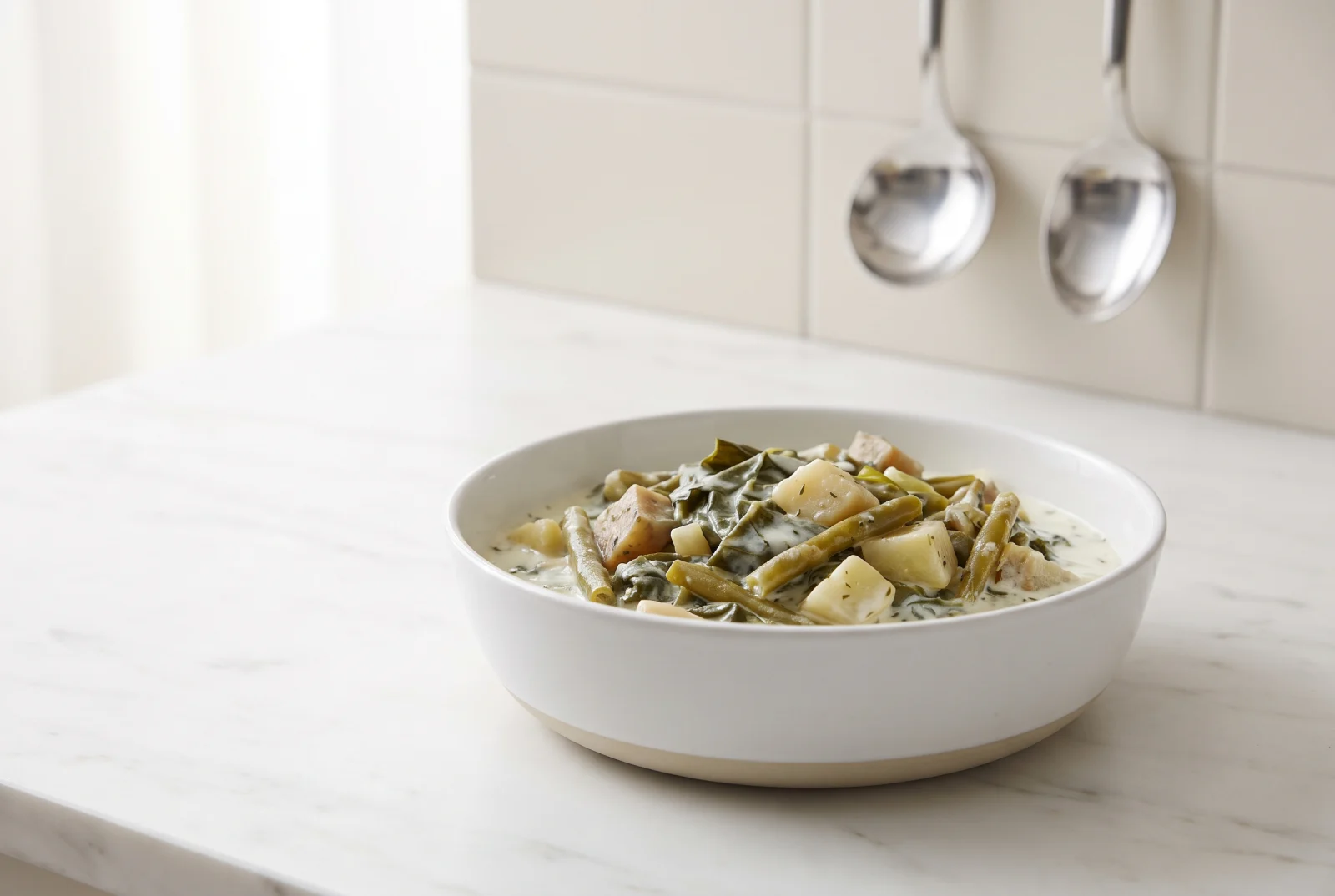 Evelik Aşı (Kars-Style Yogurt and Dock Greens Stew)