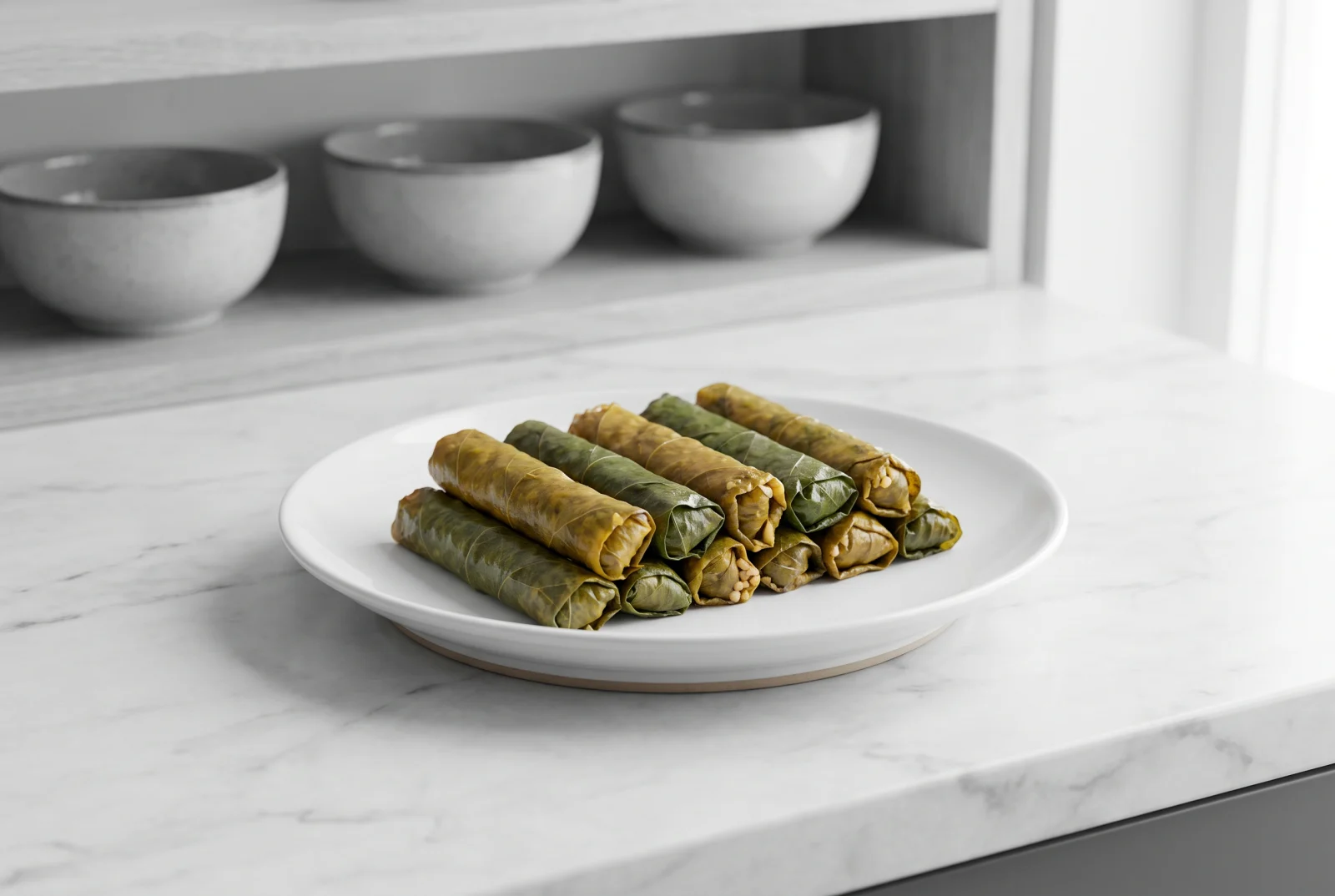 Evelik Sarması (Wild Dock Leaf Rolls) — Tunceli-Style Wild Leaf Rolls with Bulgur