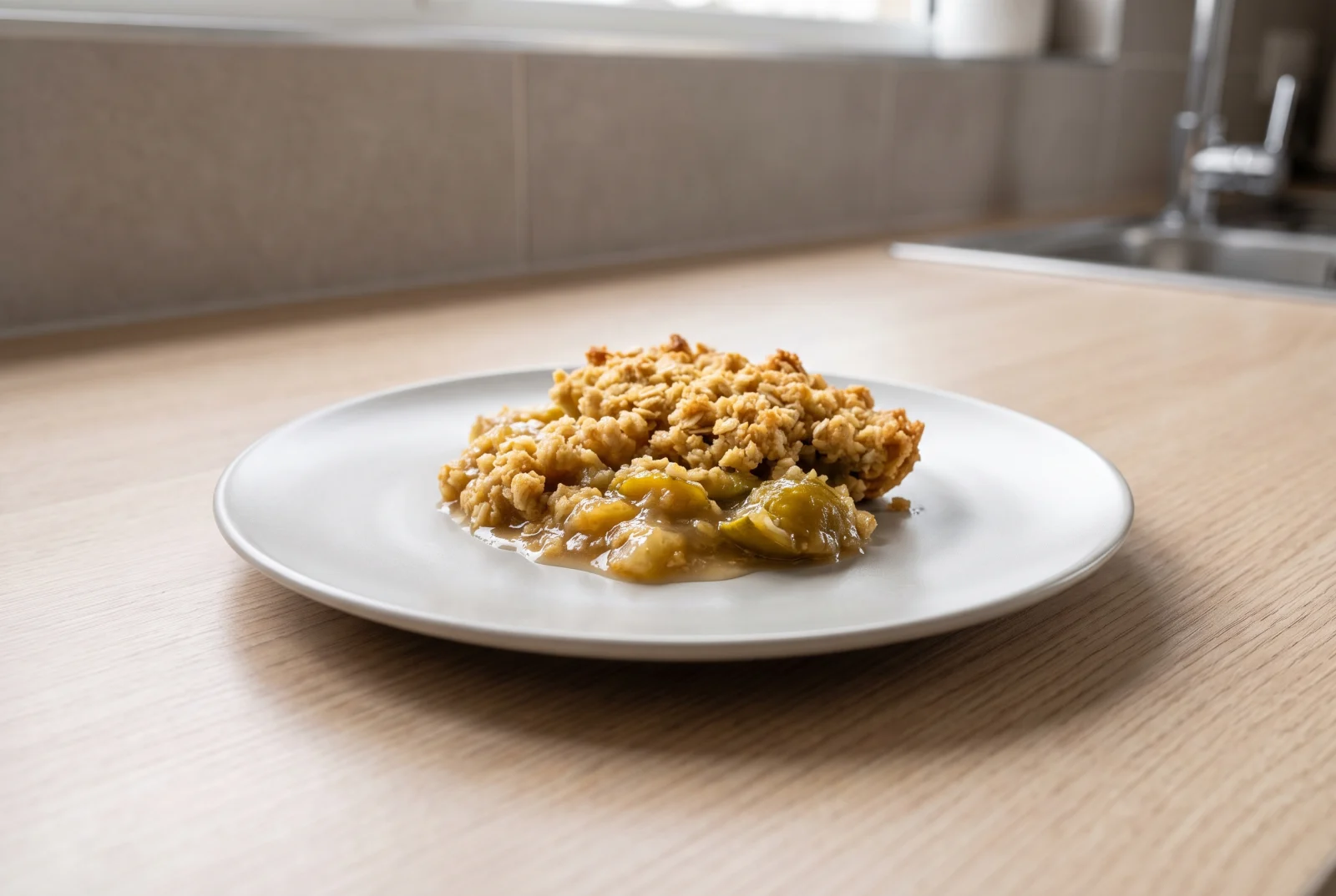 Feijoa Crumble | New Zealand-Style Oat-Topped Dessert