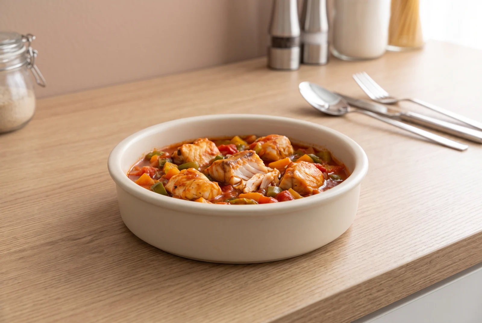Monkfish Stew | Aegean-Style Monkfish Tail and Vegetable Casserole