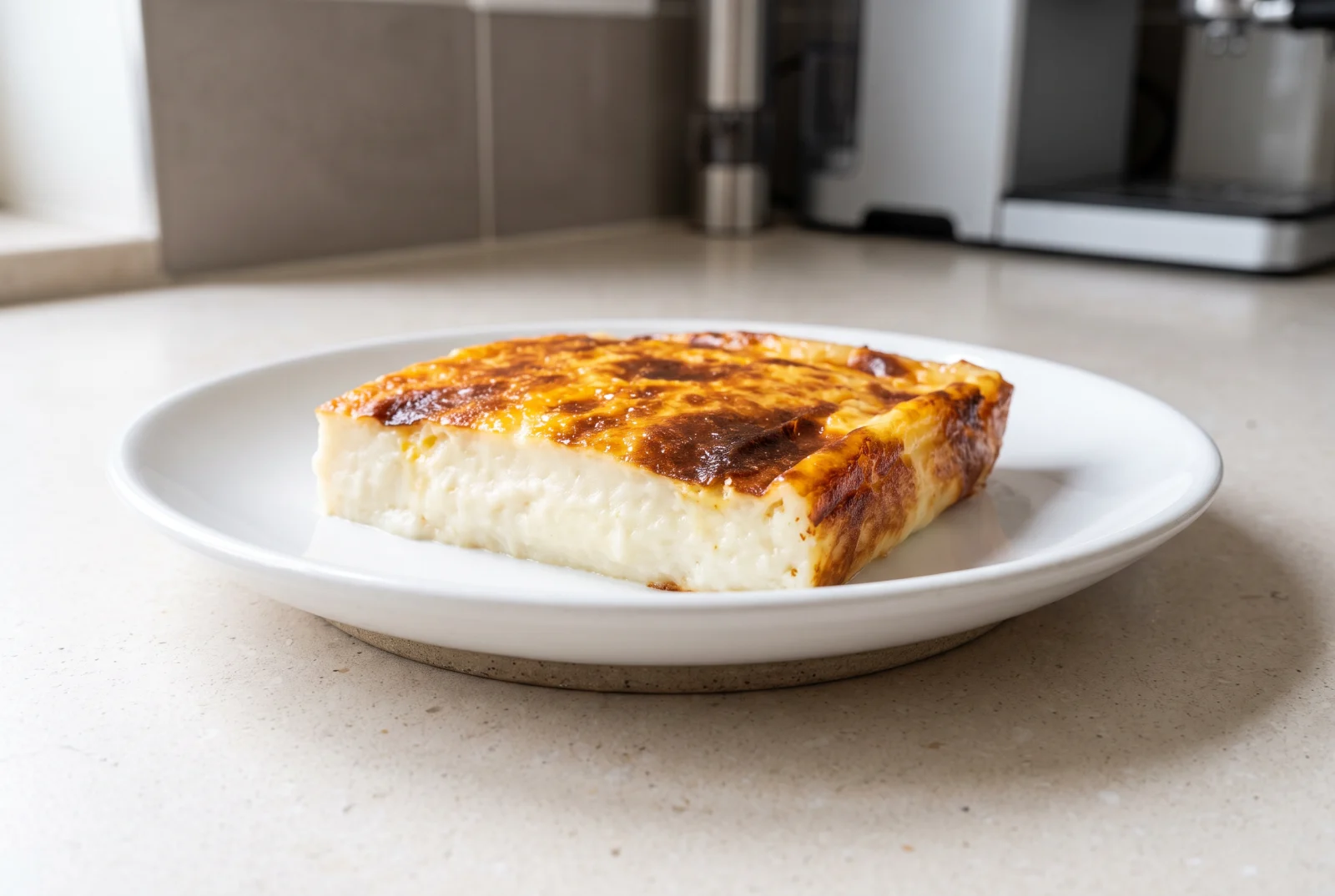 Baked Muhallebi — Tray-Baked Milk Pudding with a Caramelized Top