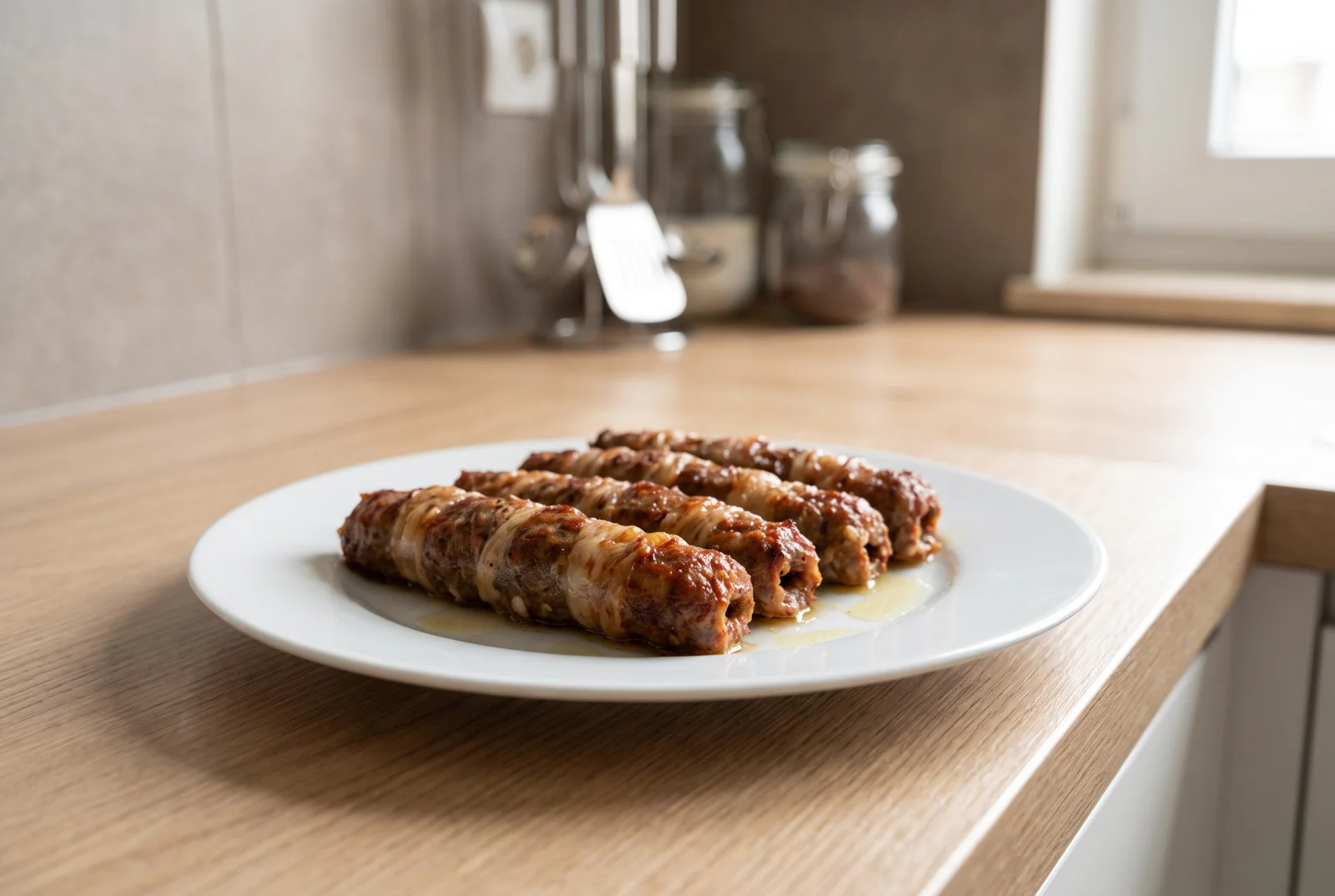 Gömlek Kebabı (Caul-Fat-Wrapped Kebab) | Gaziantep-Style Spiced Lamb