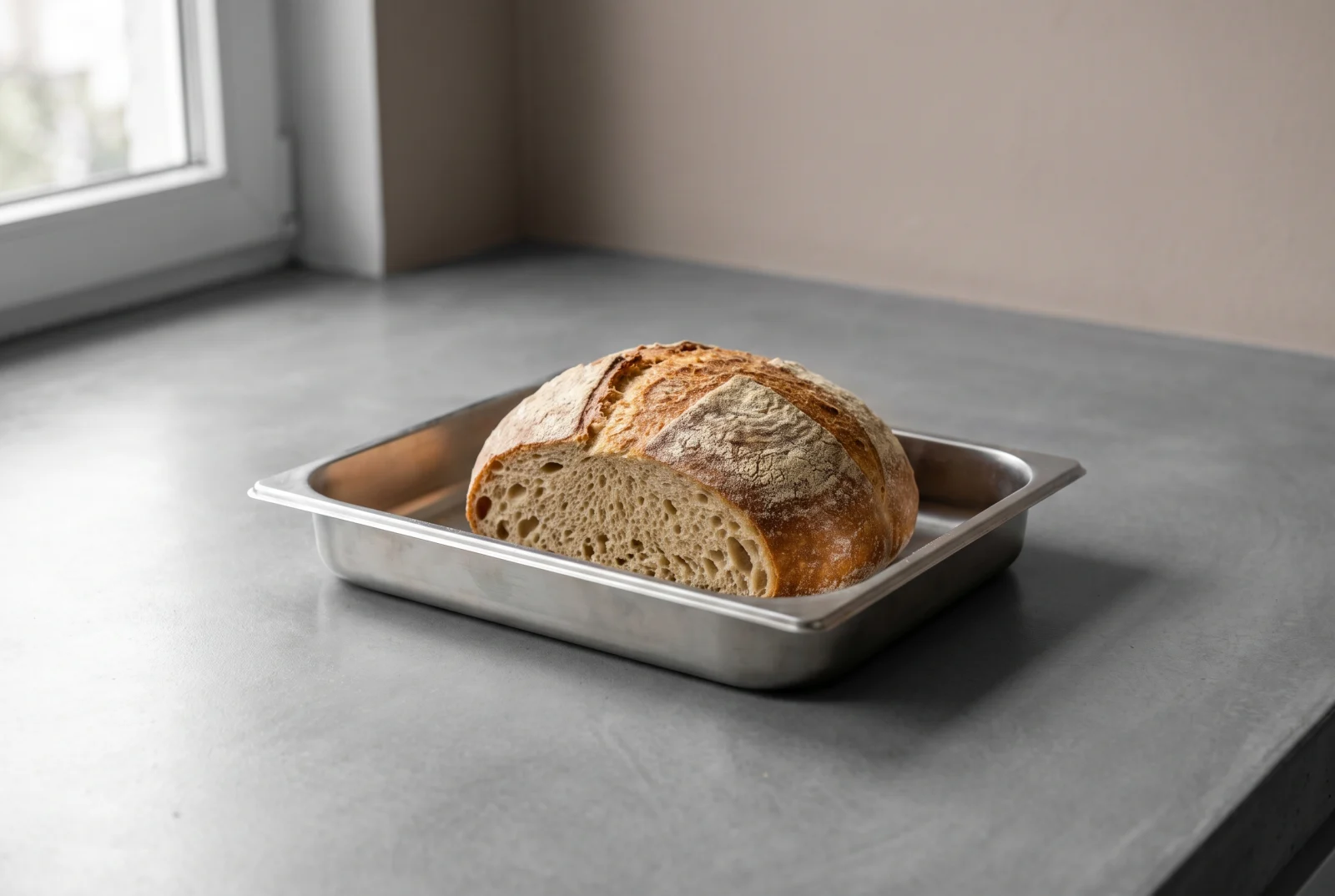 Overnight Preferment Bread | Loaf Made with Overnight Preferment