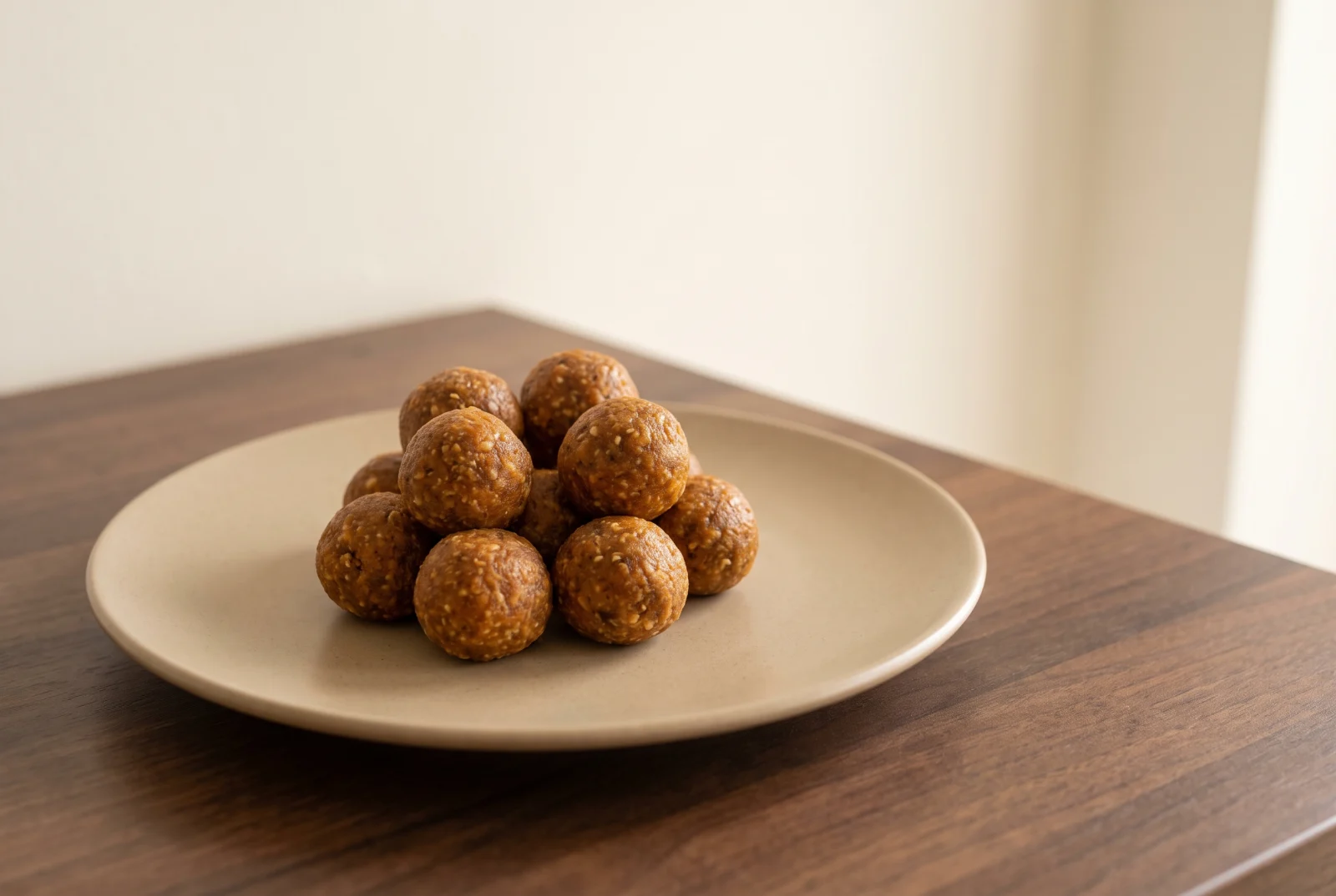 Date and Tahini Snack Balls | No Added Sugar