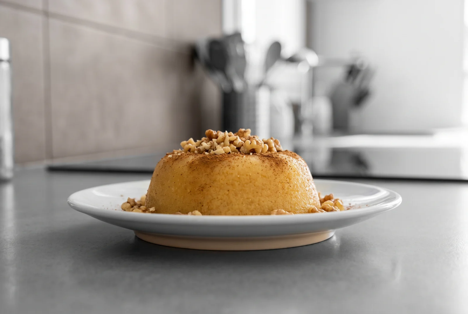 Semolina Pudding | Milk-Cooked Dessert Without Starch