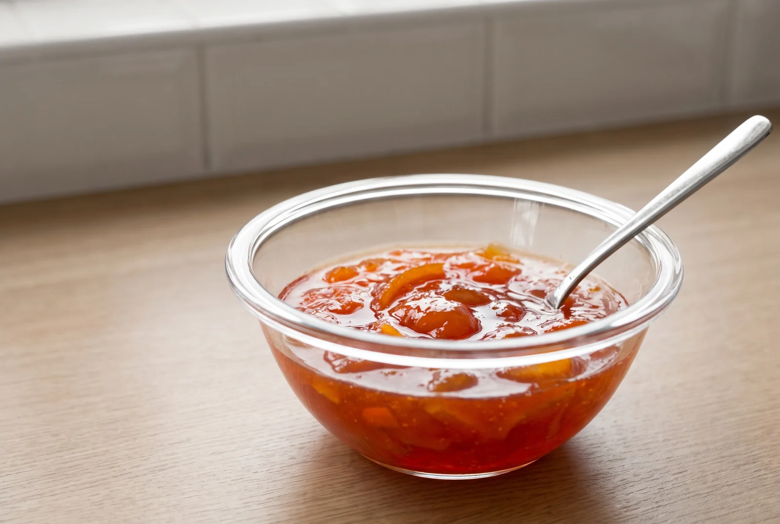 Japanese Quince Jelly | Naturally Set with Pectin from Ornamental Quince