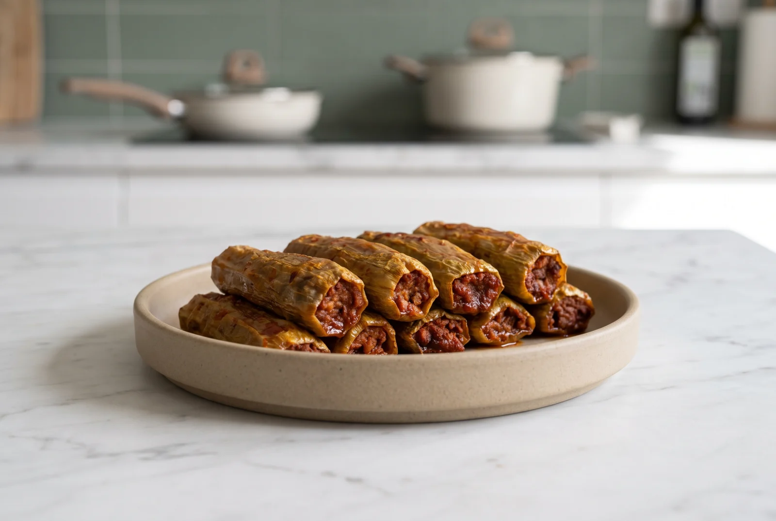 Stuffed Dried Zucchini Rings | Gaziantep-Style Beef and Bulgur Filling