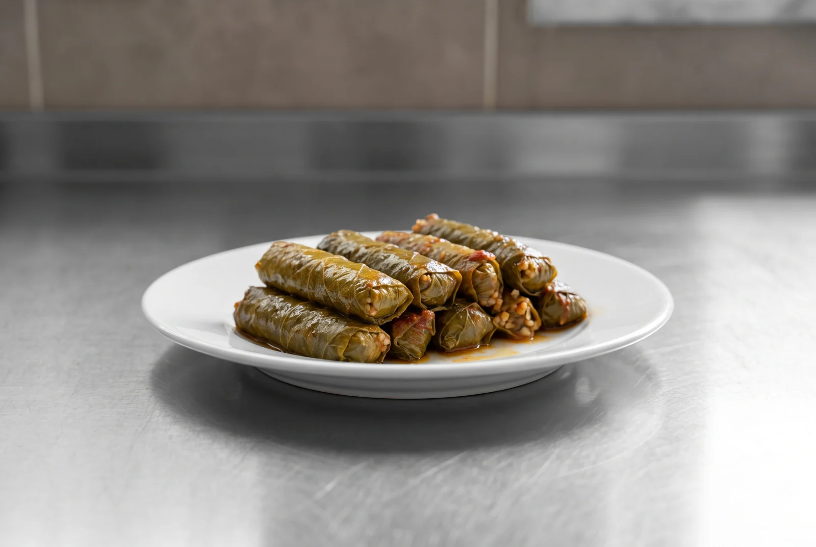 Stuffed Zucchini Leaves — Anatolian Bulgur Filling
