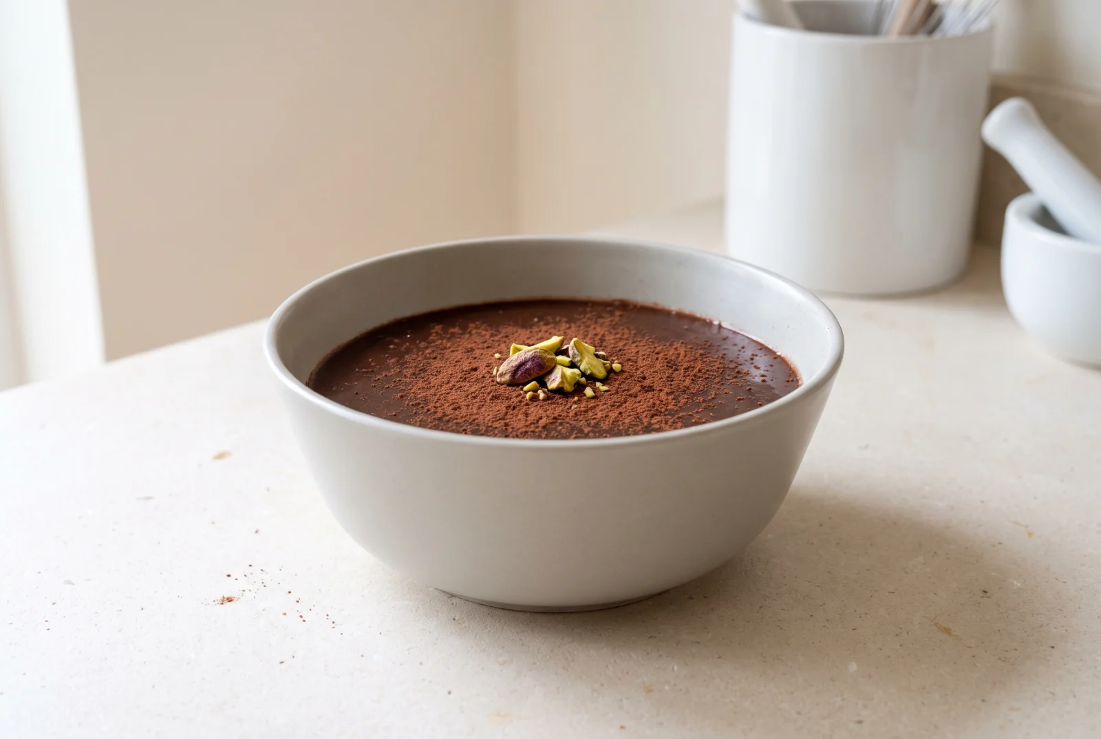 Cocoa Muhallebi | Turkish Cocoa Milk Pudding
