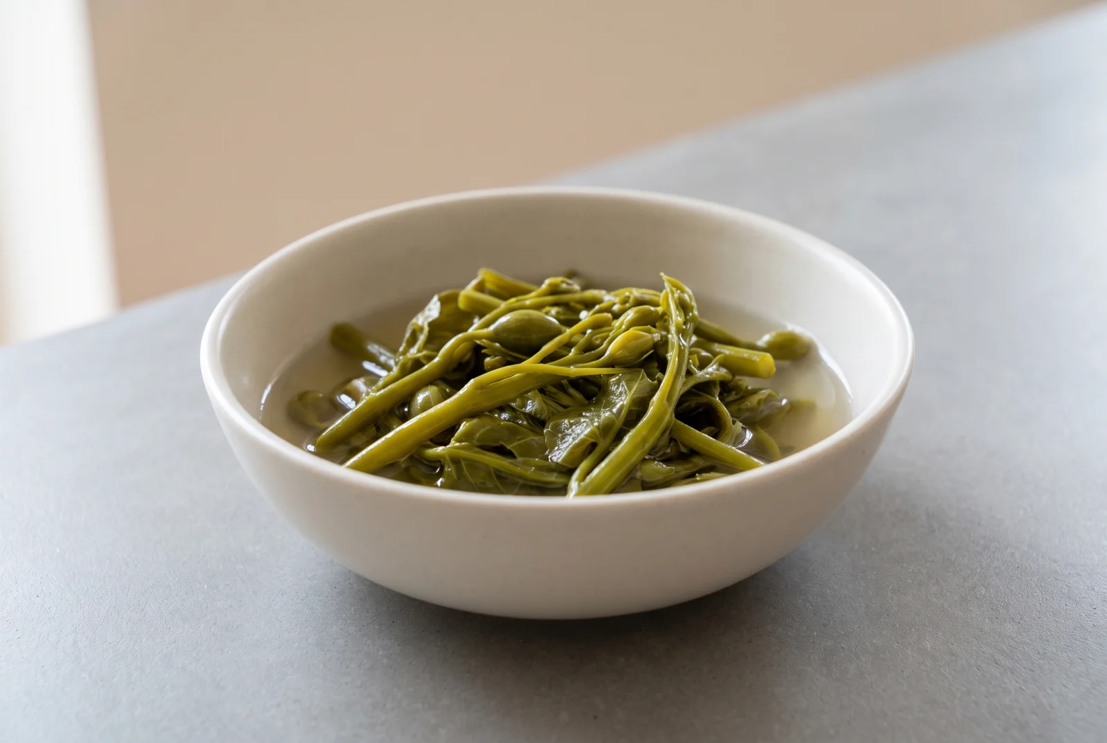 Pickled Caper Shoots — Vinegar Pickle with Fresh Sprigs and Leaves