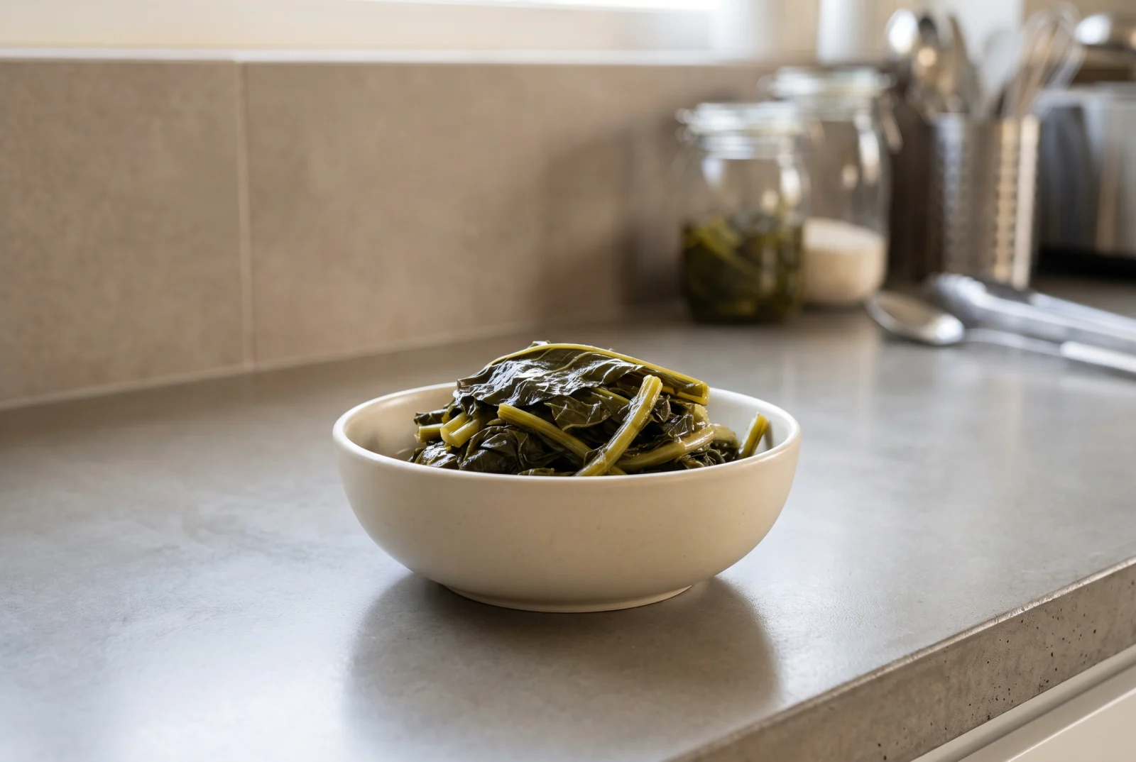 Black Sea Collard Greens Pickle — Salt-Brined Fermented Greens