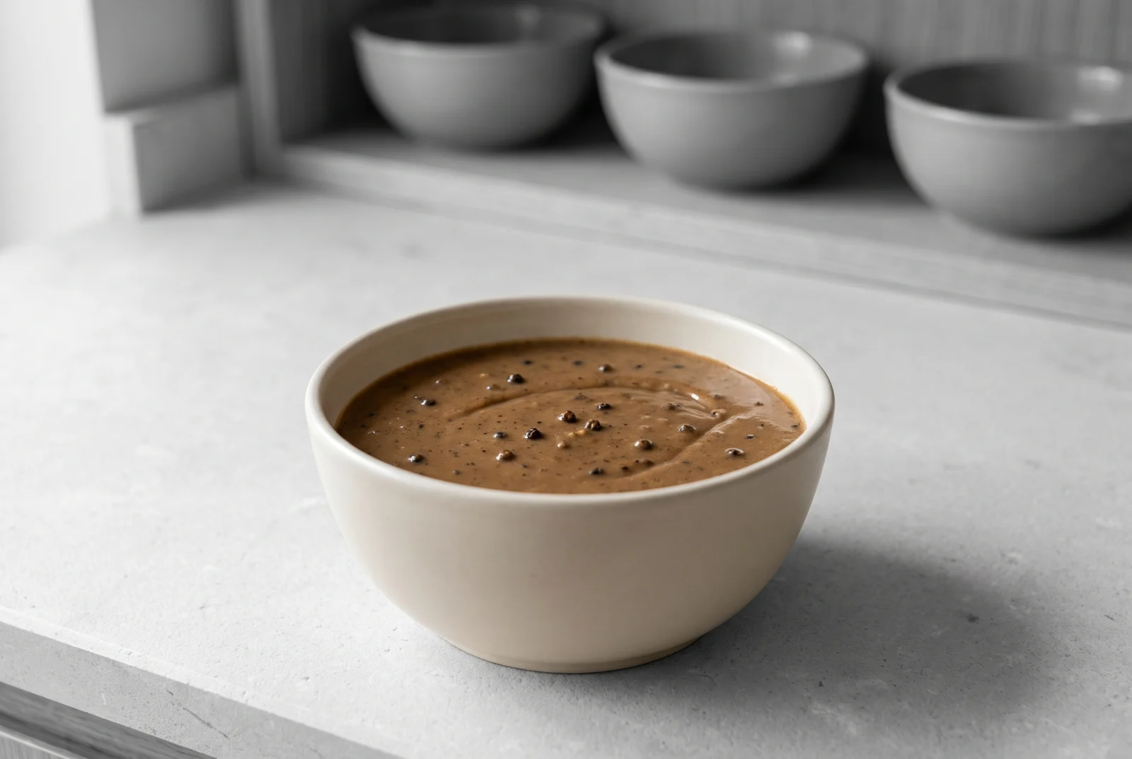 Cracked Black Pepper Cream Sauce | French-Style Sauce for Steak