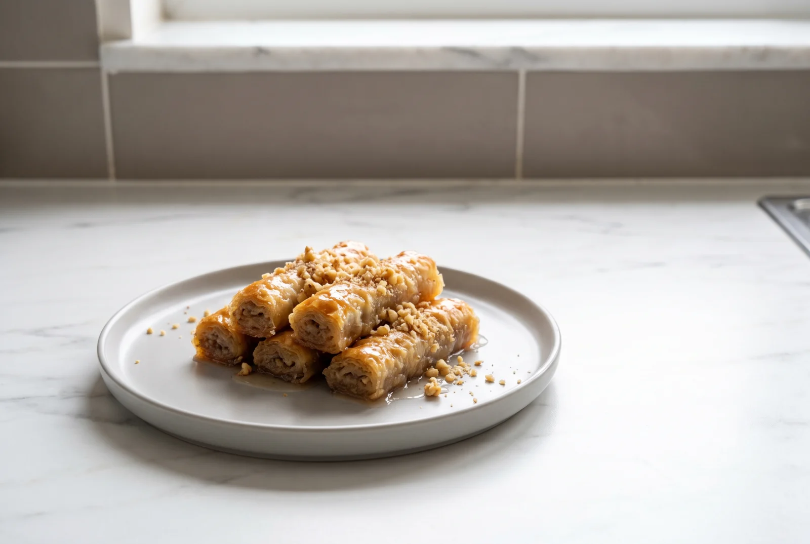 Karakuş: Diyarbakır-Style Fried Walnut Pastries Soaked in Syrup