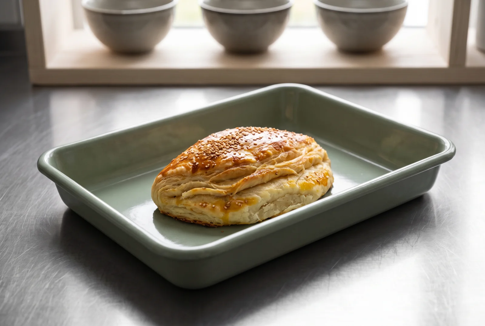 Layered Turkish Cheese Buns