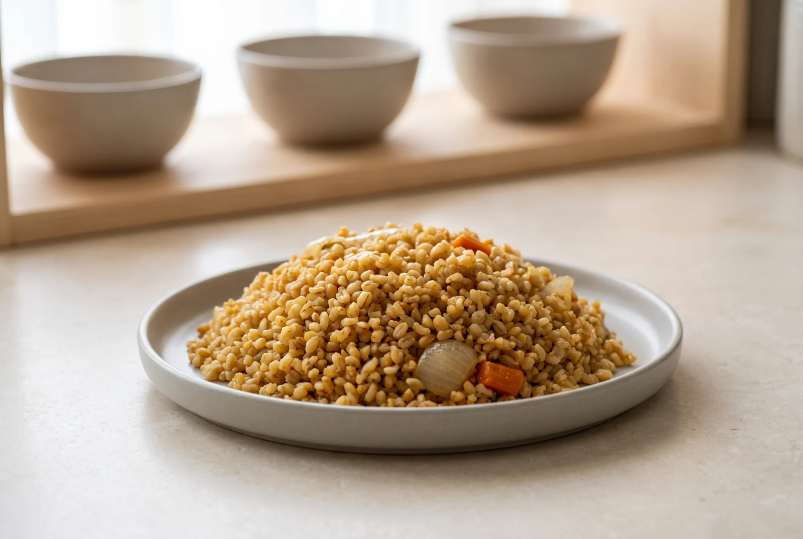 Kars-Style Hulled Wheat Bulgur Pilaf | Ancient Wheat Bulgur
