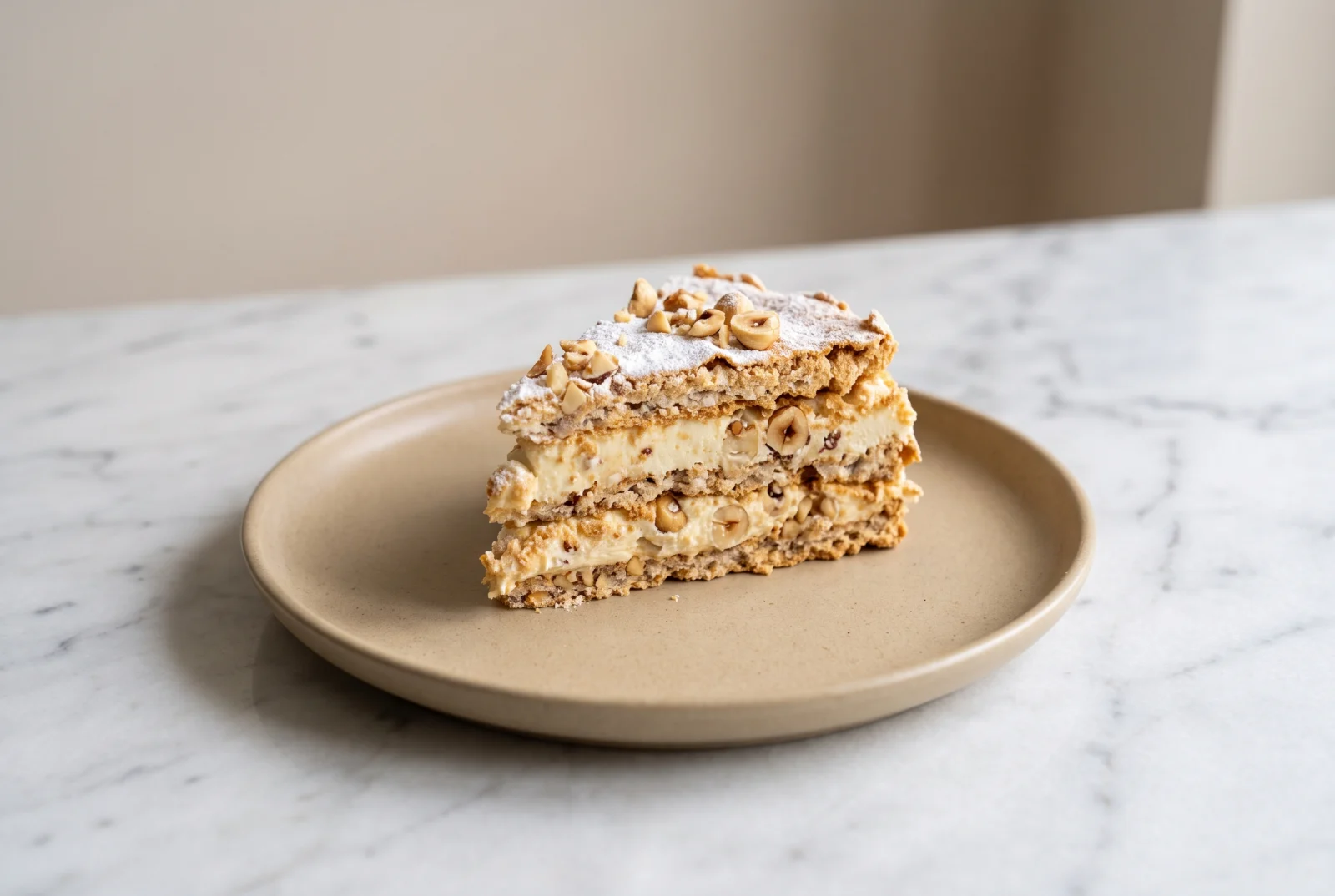 Kiev Cake | Ukrainian Hazelnut Meringue Layer Cake
