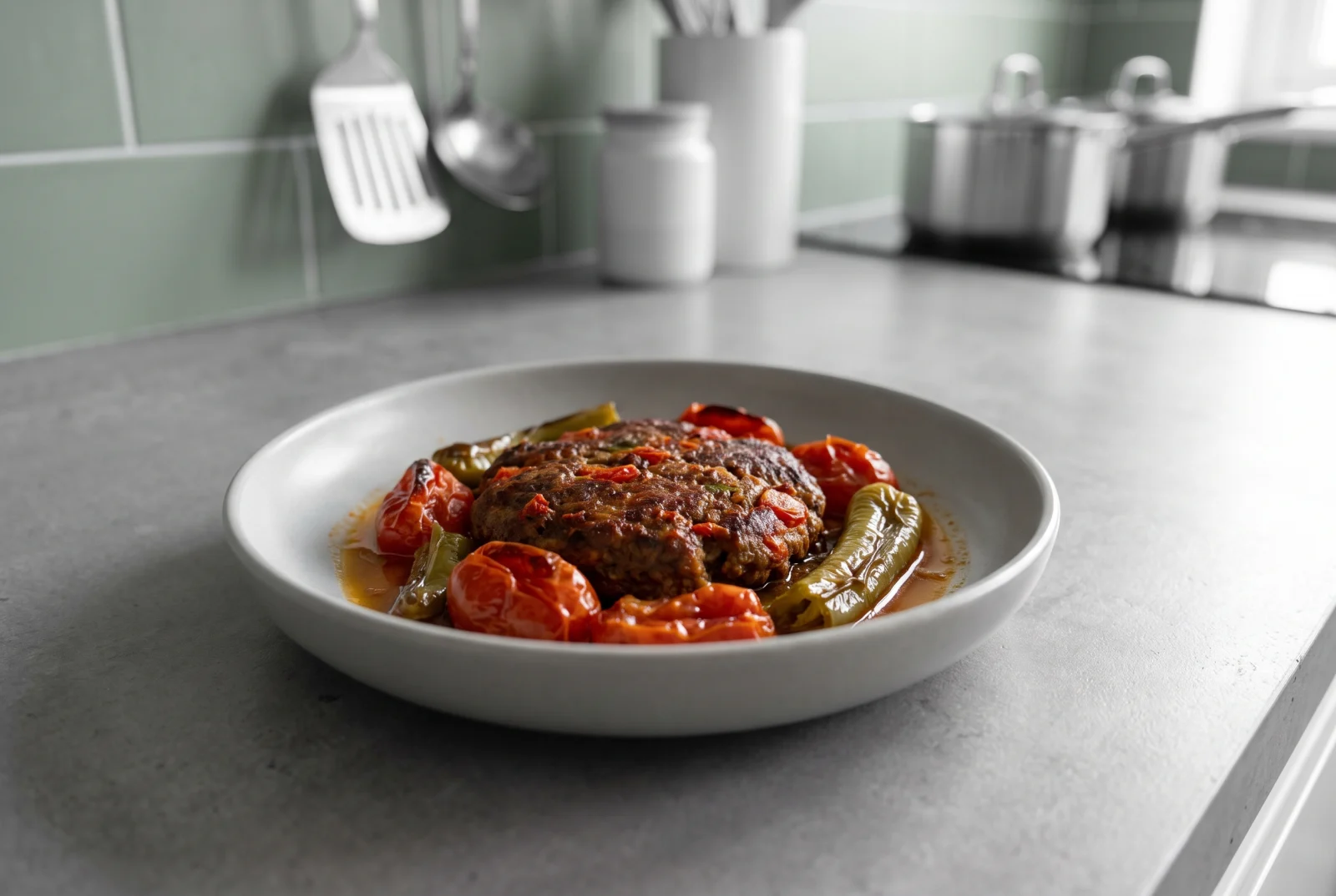 Kilis Tava | Kilis-Style Baked Ground Lamb in a Pan