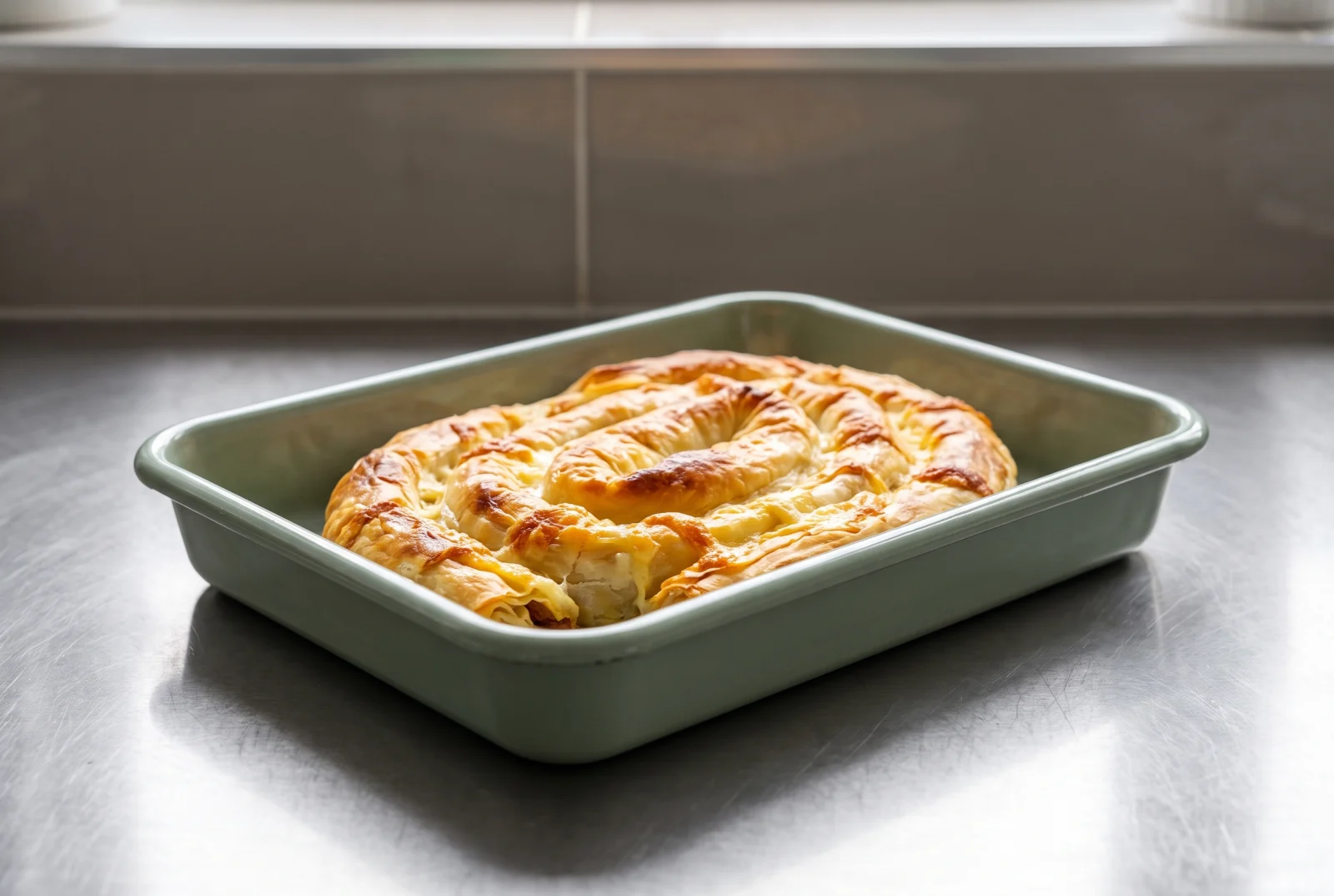 Kıvırma (Konya-Style Layered Cheese Buns)