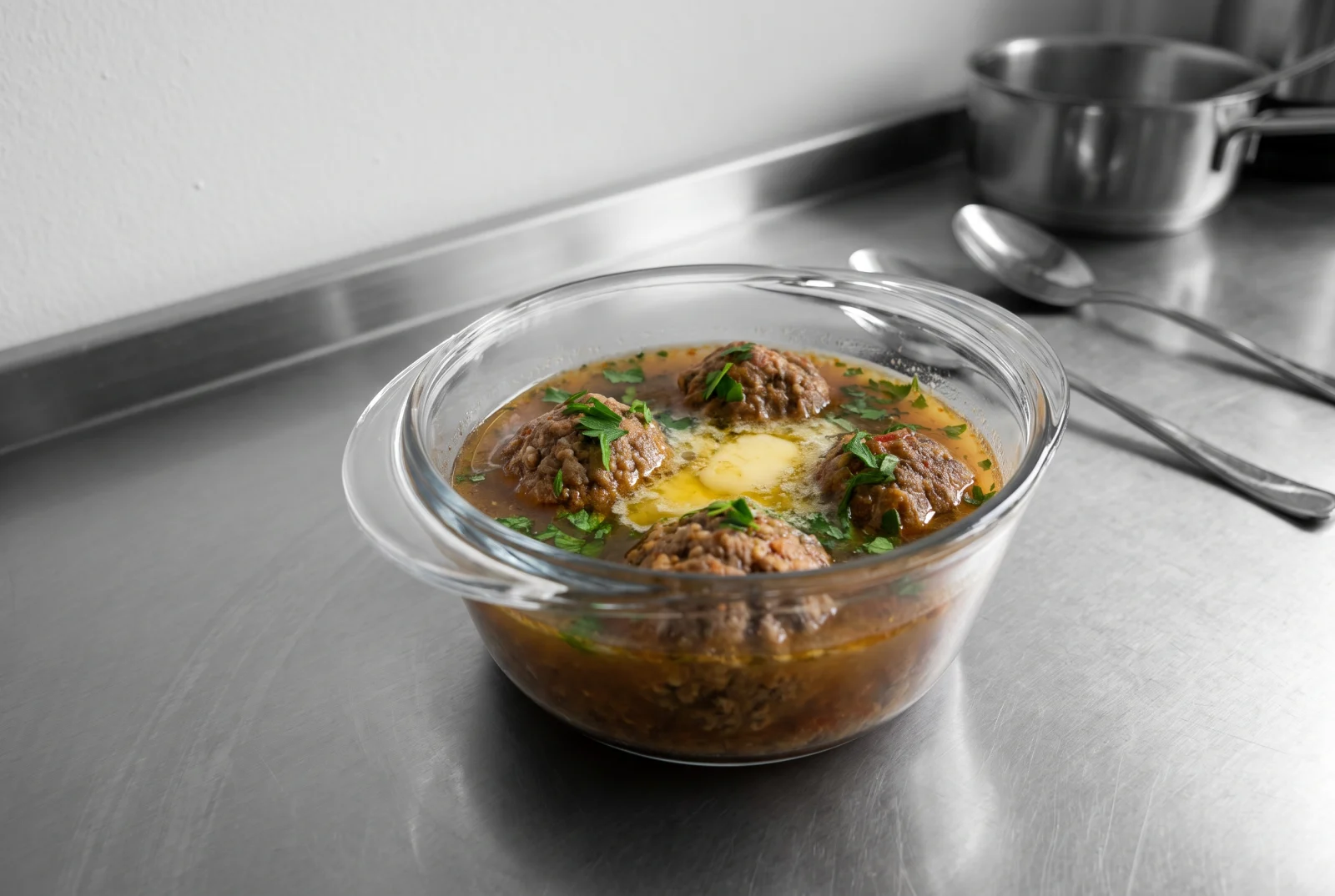 Kololak | Armenian-Style Large Meatballs Simmered in Broth