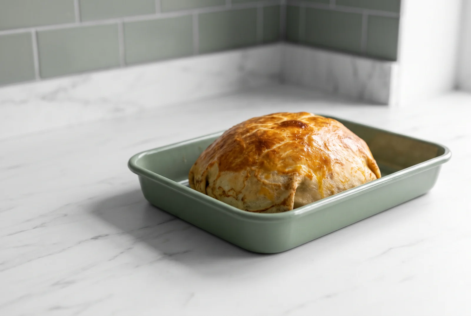 Kurnik — Russian Layered Chicken and Mushroom Wedding Pie