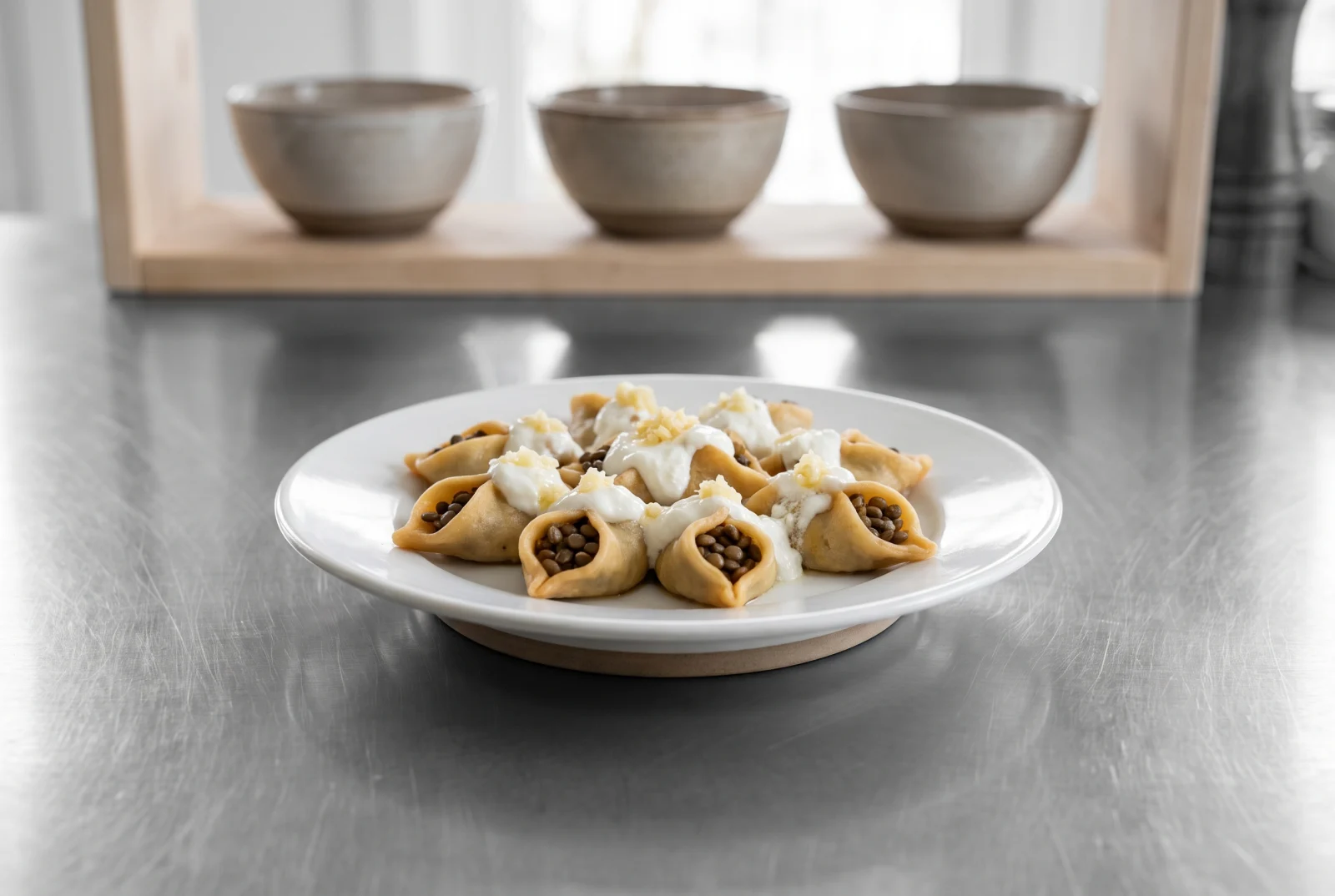 Kütahya Manti — Turkish Dumplings with Lentils and No Meat