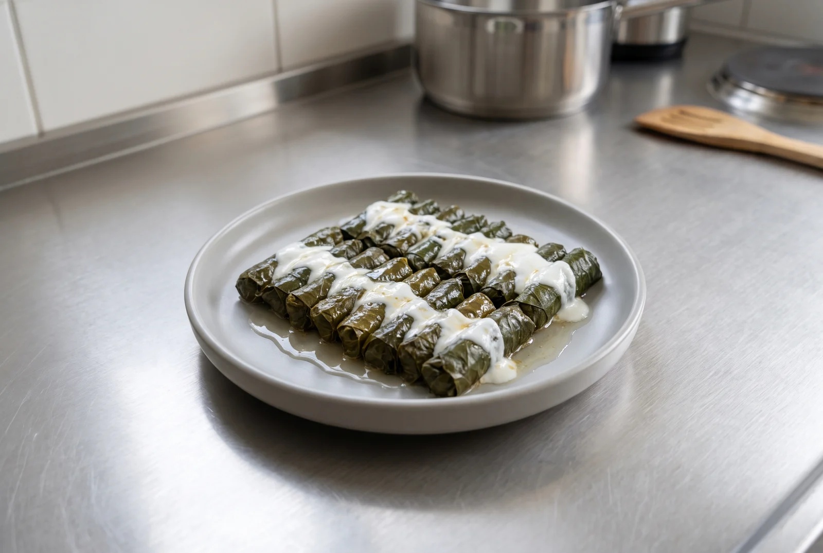 Labada Sarmasi | Black Sea-Style Stuffed Dock Leaves with Ground Beef