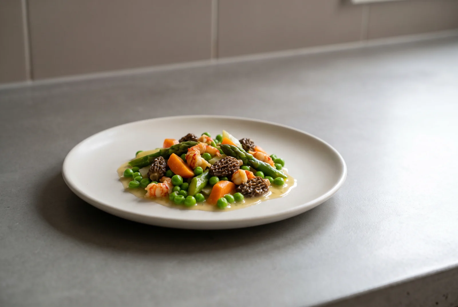 Leipziger Allerlei | Leipzig-Style Spring Vegetables in Butter Sauce