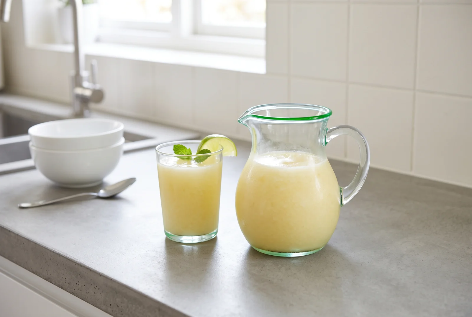 Limonada de Coco | Cartagena-Style Coconut Limeade