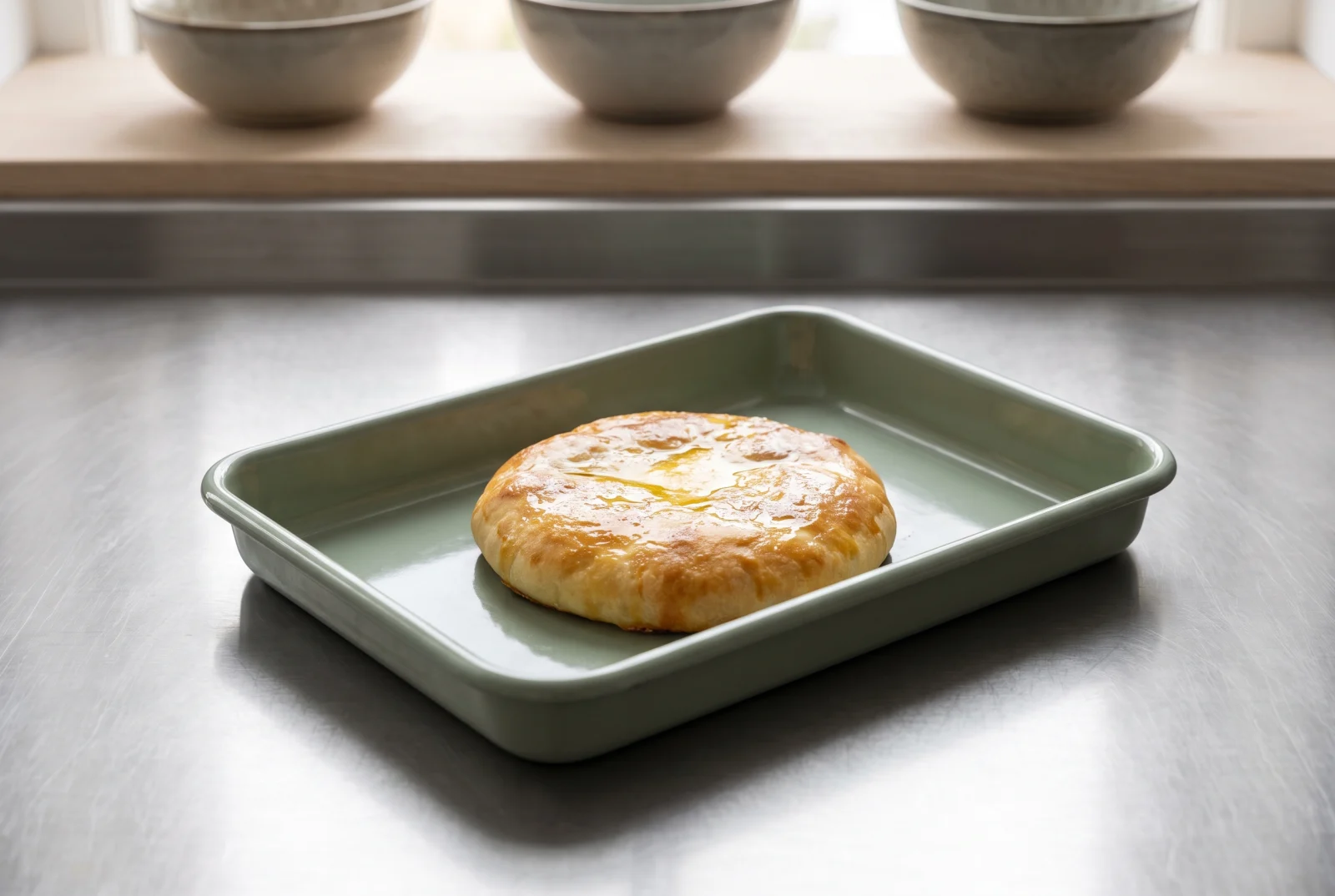 Lobiani | Georgian Round Bread Stuffed with Beans