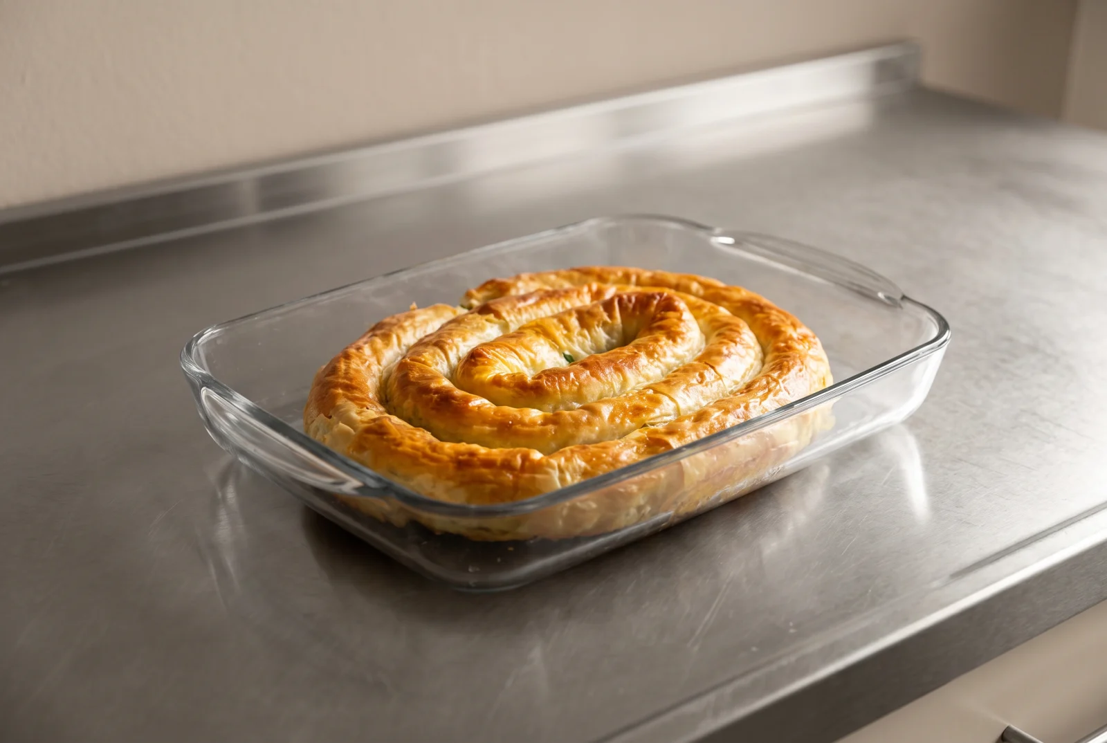 Lorlu Börek — Thin Yufka Rolls with Strained Curd Cheese and Parsley