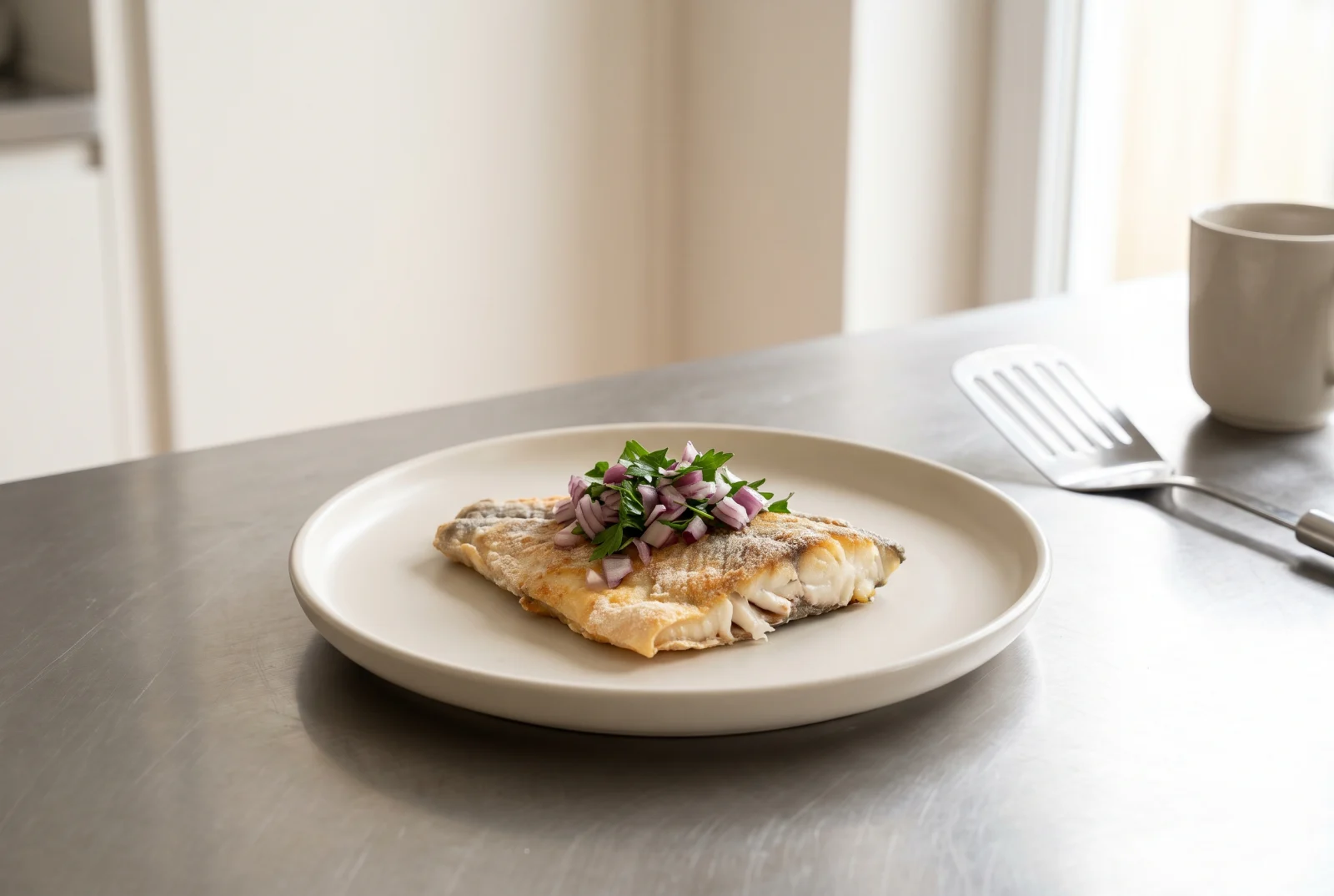 Pan-Fried Bluefish | Istanbul-Style Flour-Dusted Fish