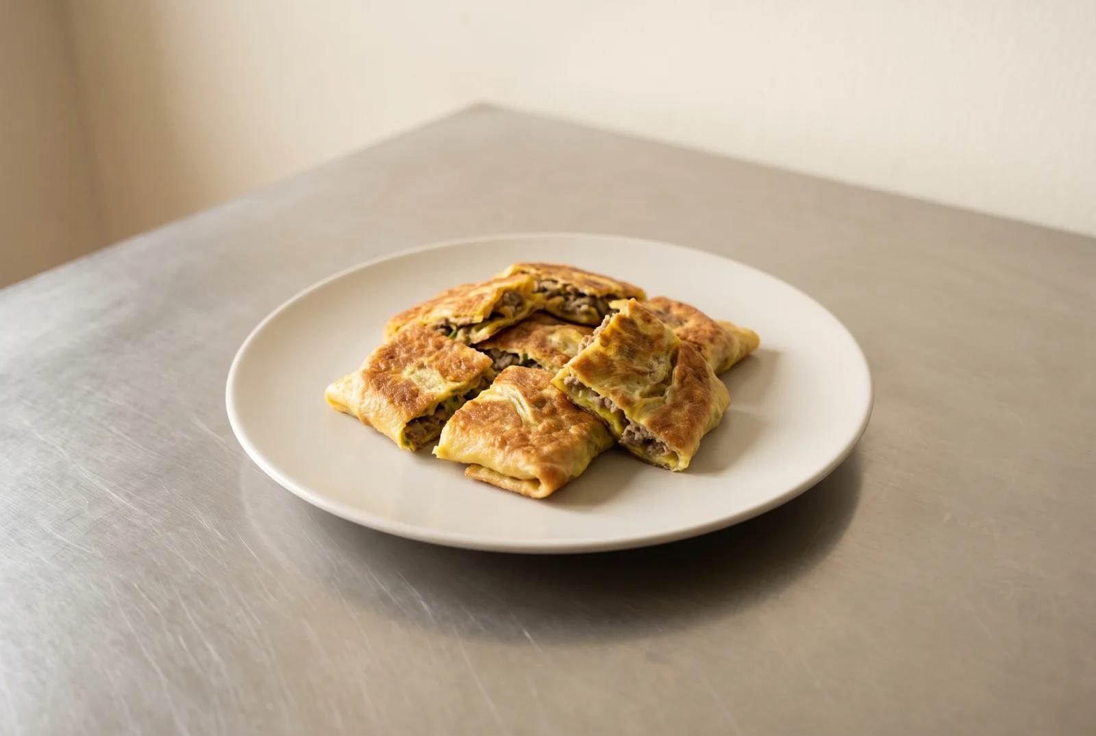 Martabak Telur (Indonesian Savory Egg and Ground Beef Parcels)