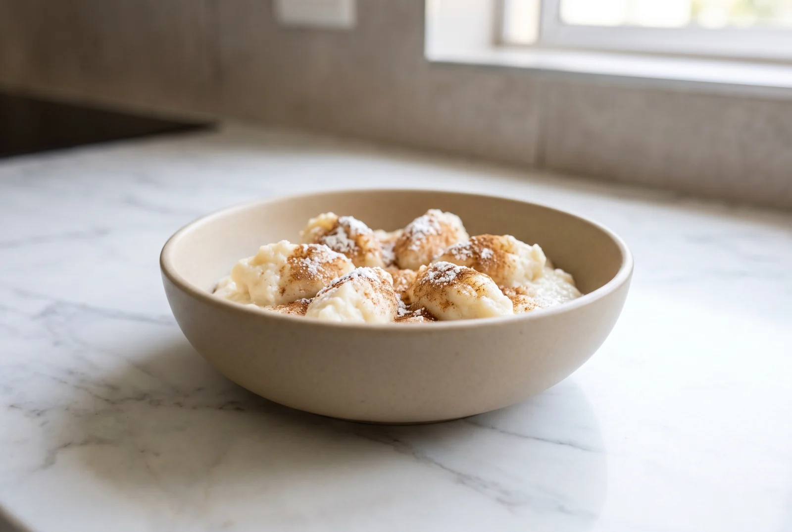 Melkkos | South African Cinnamon Milk Porridge with Flour Crumbles