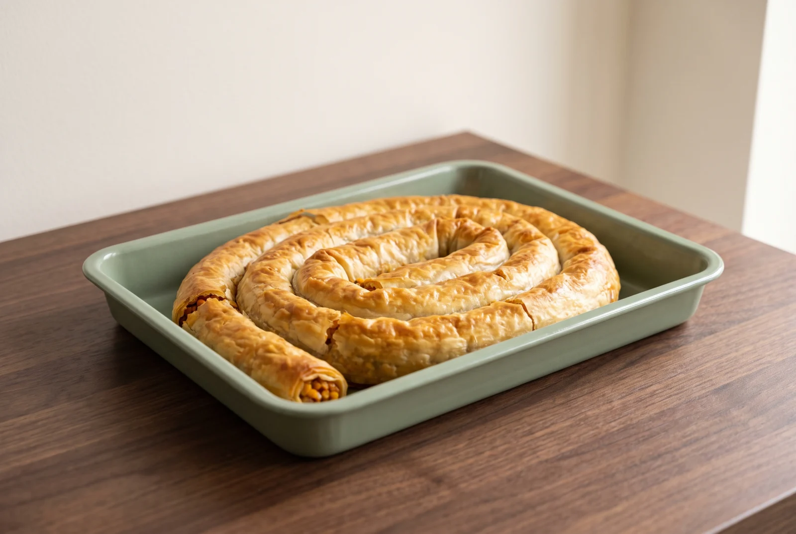 Kırmızı Mercimekli Börek (Spiced Red Lentil Pastry Rolls)