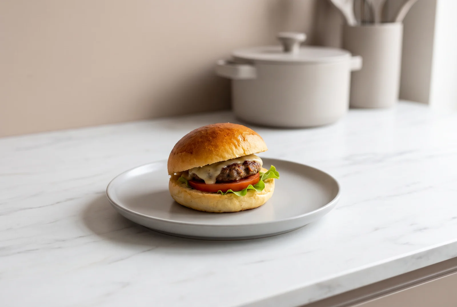 Mini Homemade Burgers | Oven-Baked Patties Sized for Kids