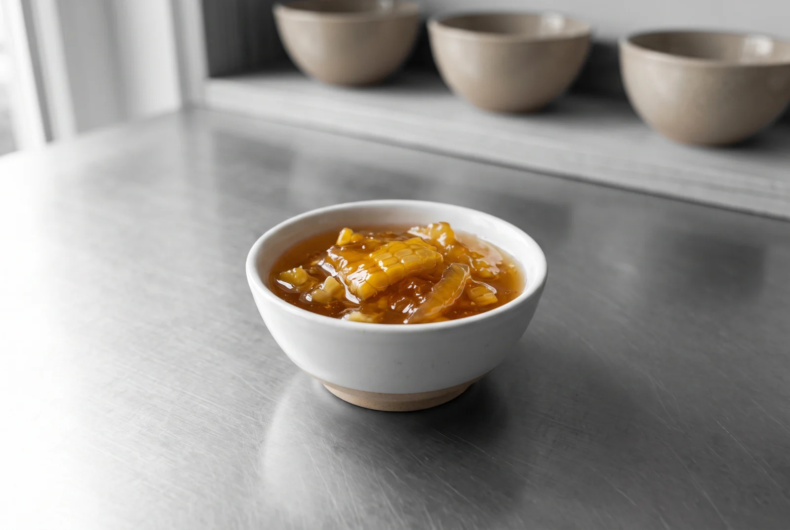Corn Cob Jelly | Honey-Colored Jelly from the Liquid of Stripped Corn Cobs