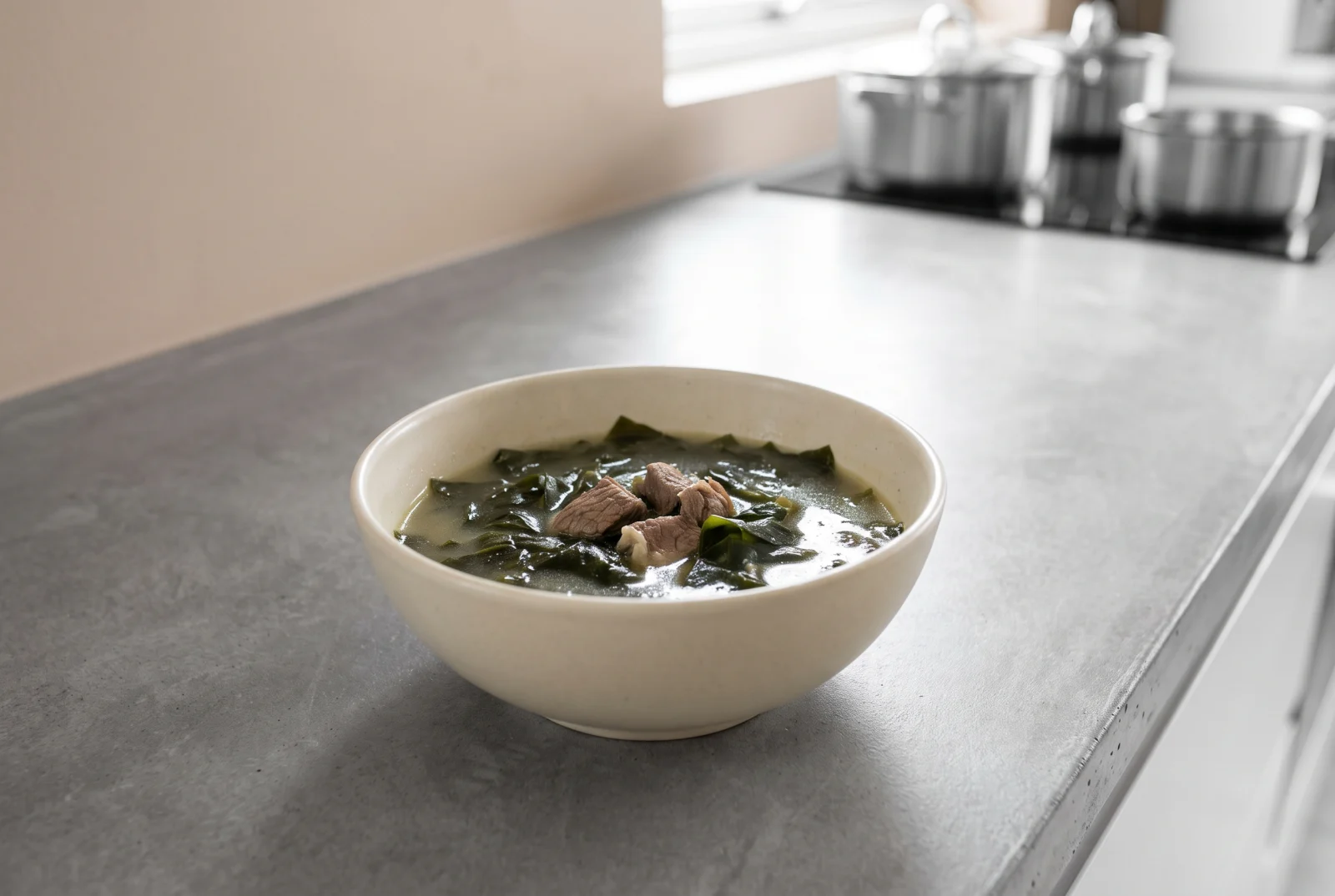 Miyeok Guk — Korean Seaweed and Beef Soup