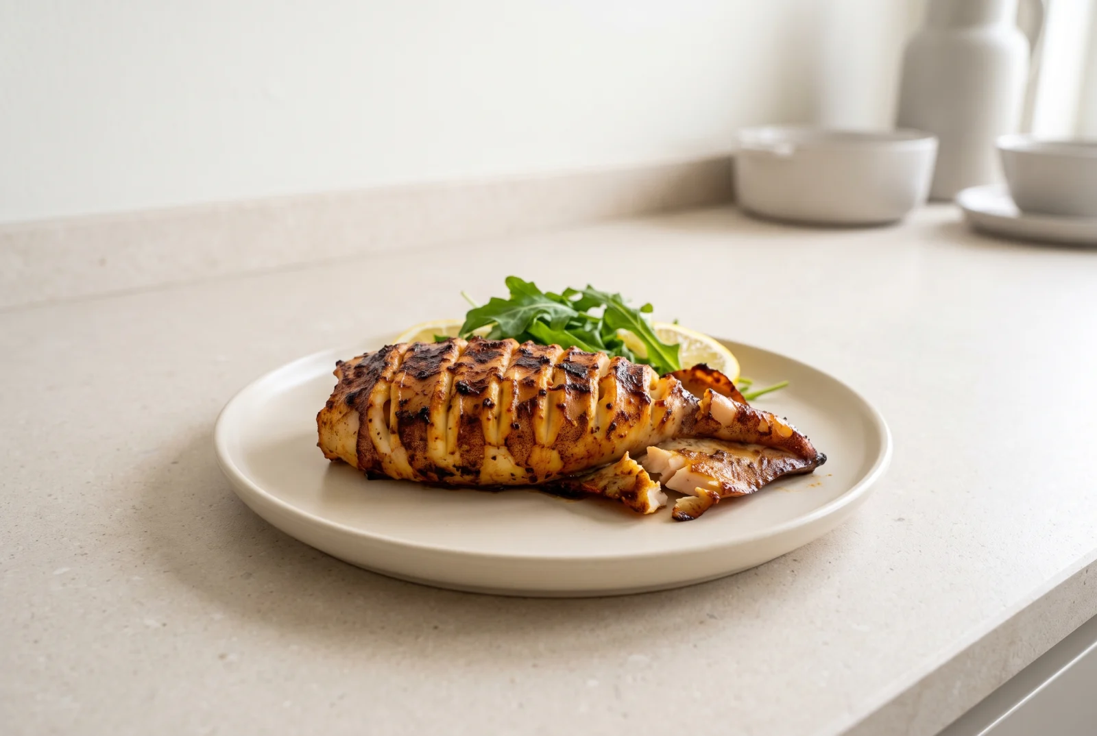 Grilled Cuttlefish | Aegean-Style Marinated Cuttlefish
