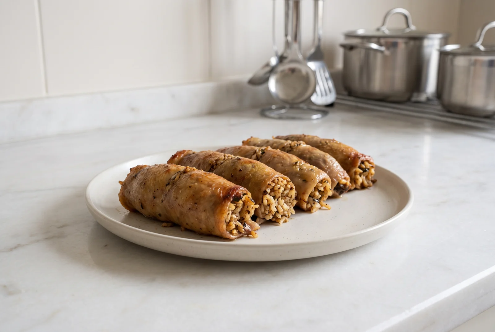 Stuffed Duck | Whole Oven-Roasted Duck with Rice Stuffing